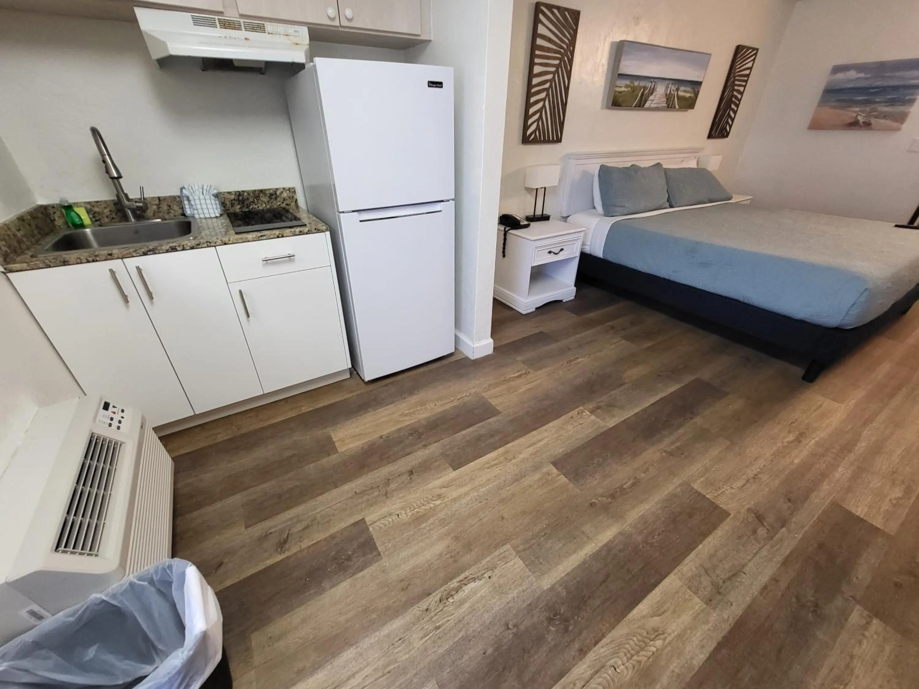 Bed in Beachside Hotel