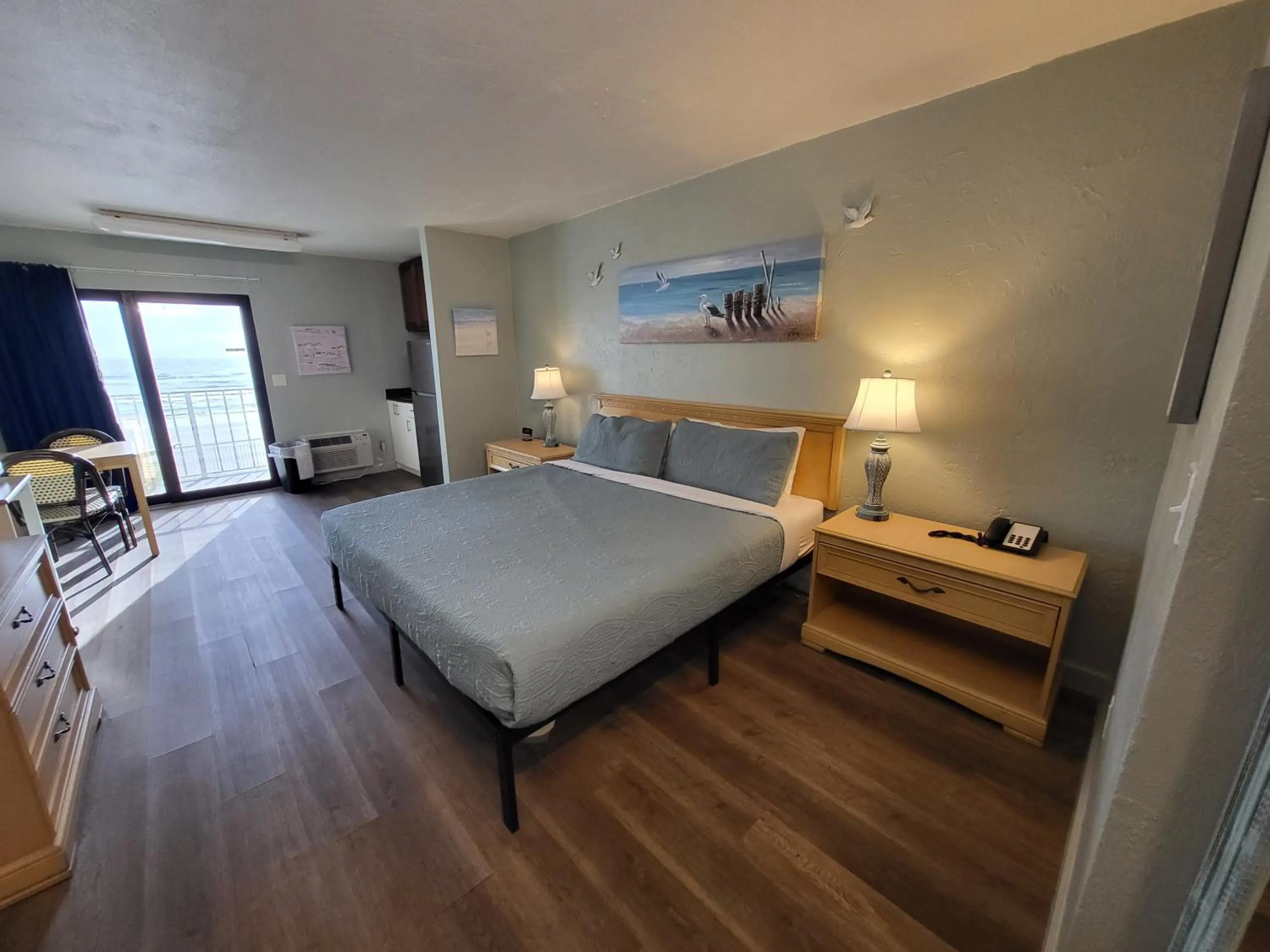 Bed in Beachside Hotel