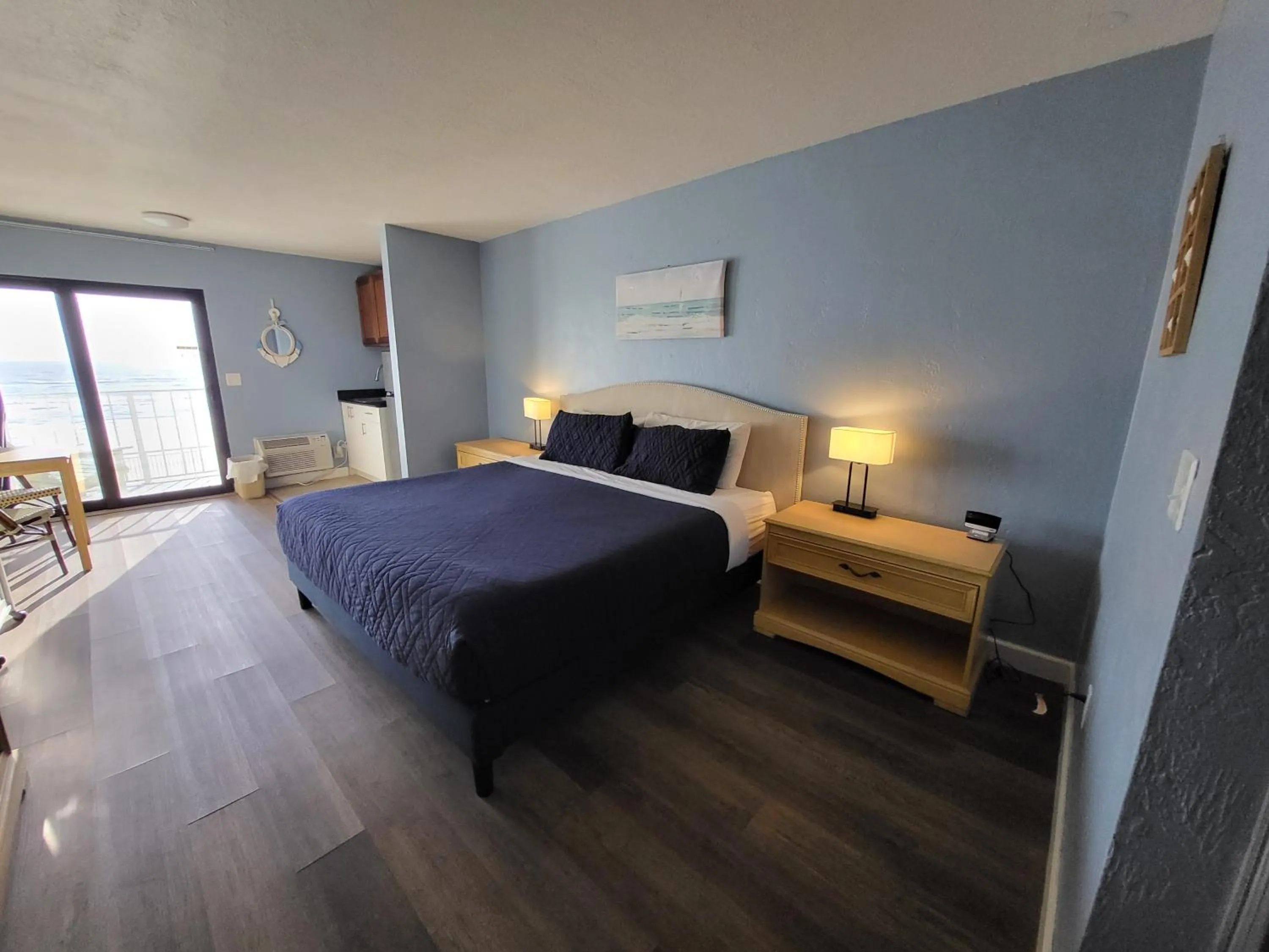 Bed in Beachside Hotel