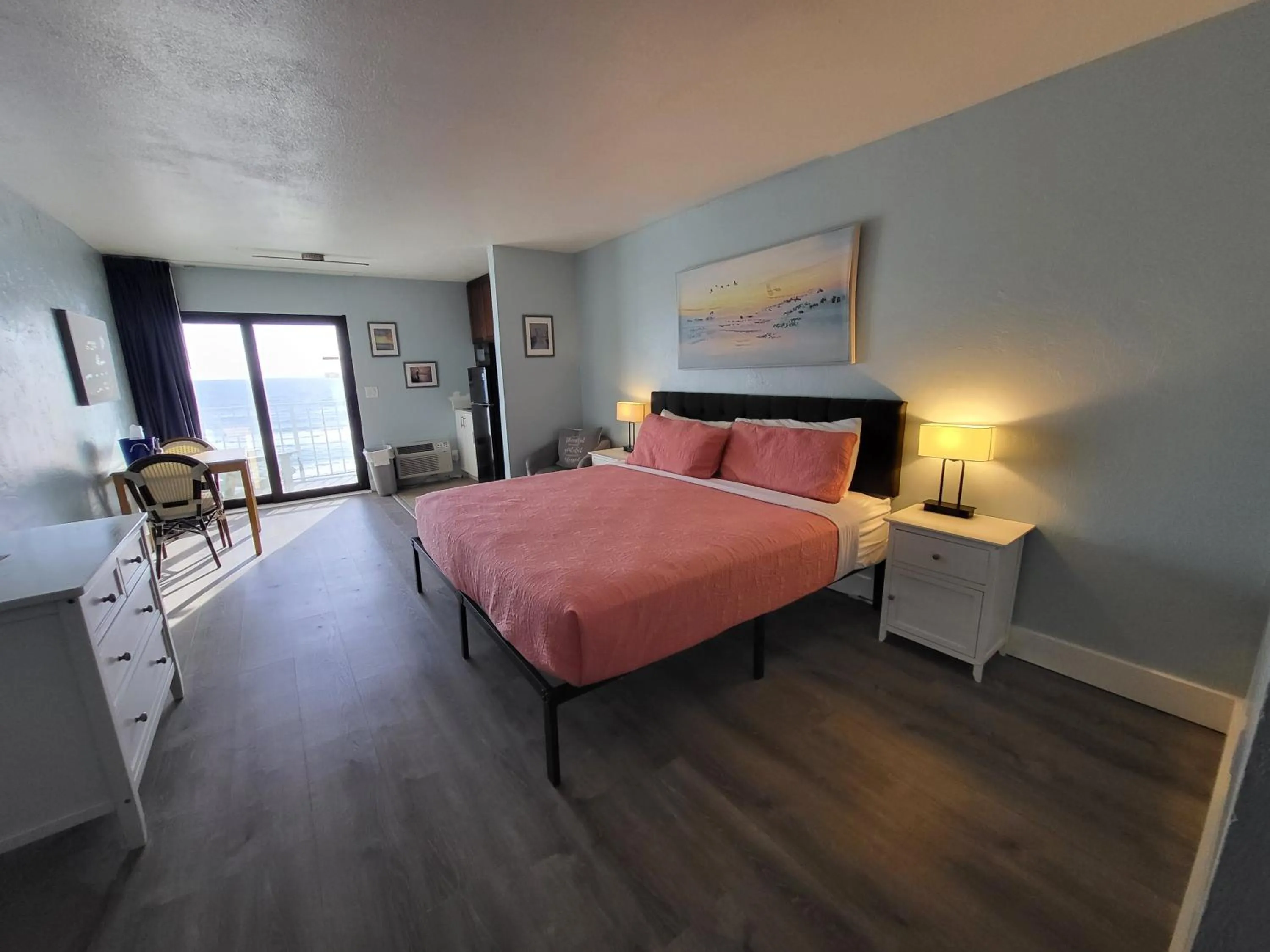 Bed in Beachside Hotel