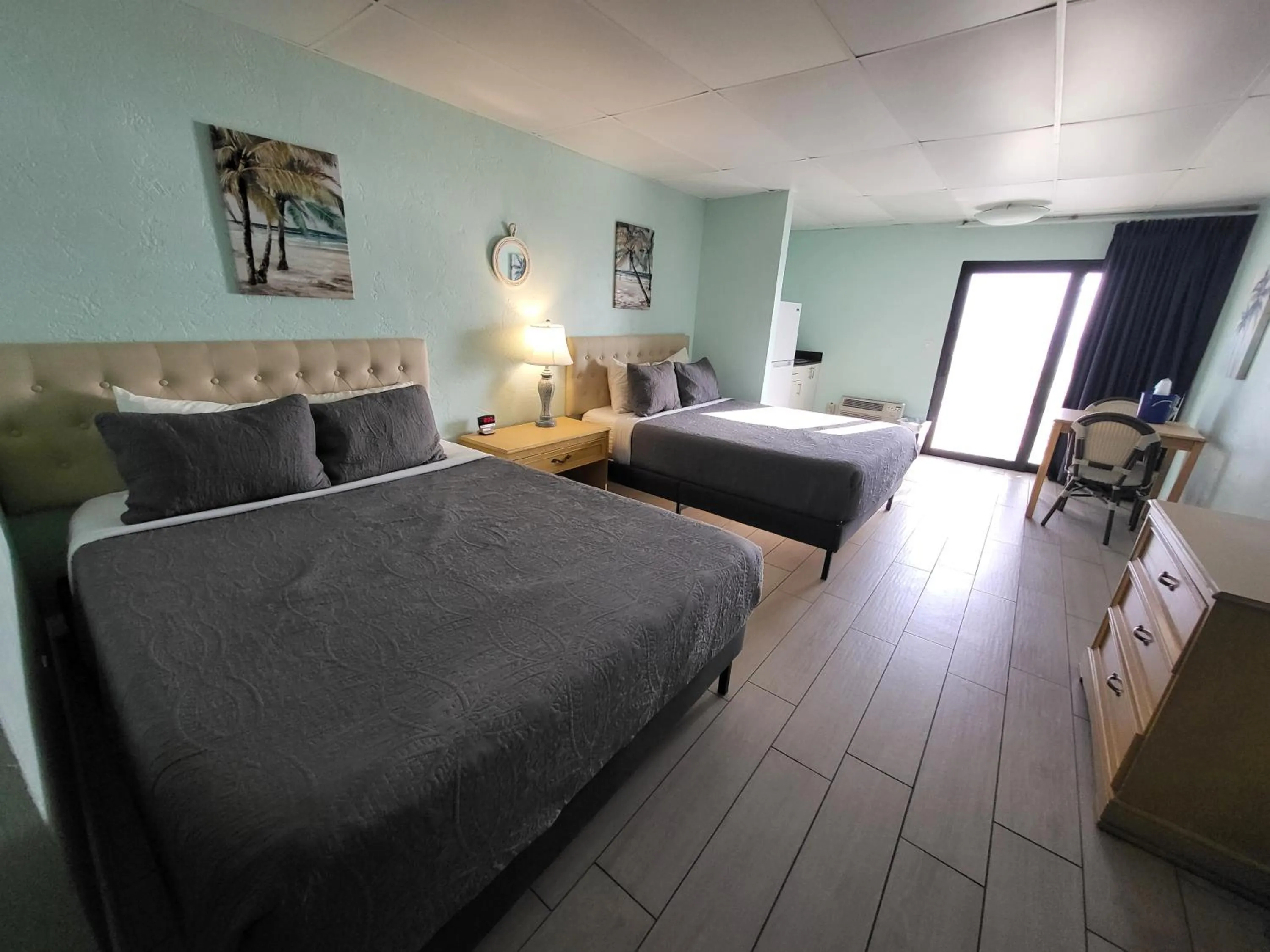 Bed in Beachside Hotel