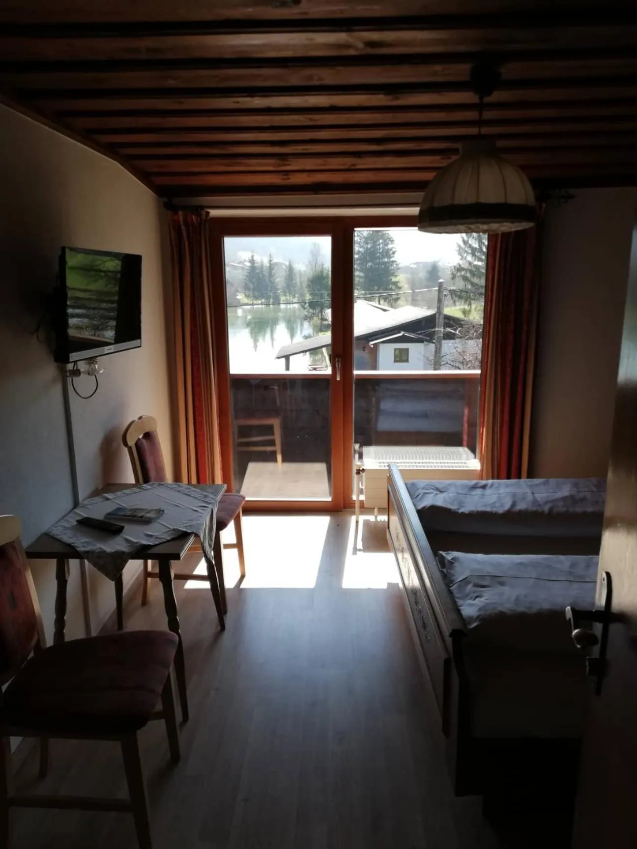 Bed in Wieselmühle Forellenhof