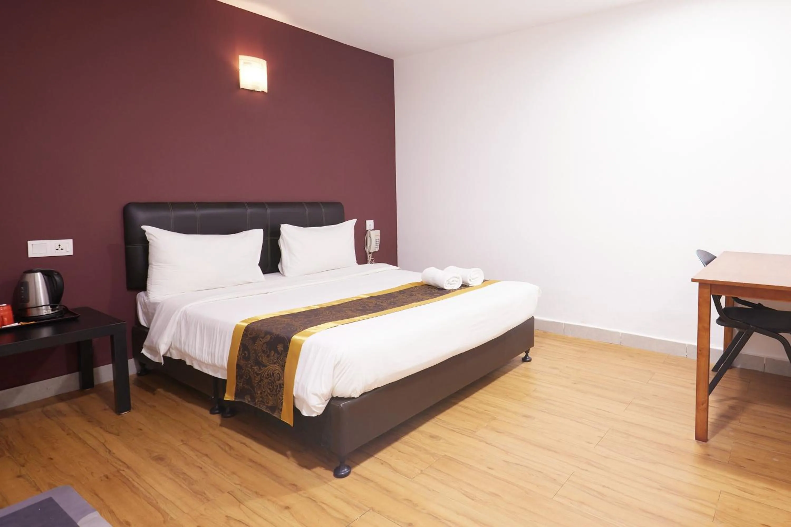 Bed in Hotel Sunjoy9 OKR