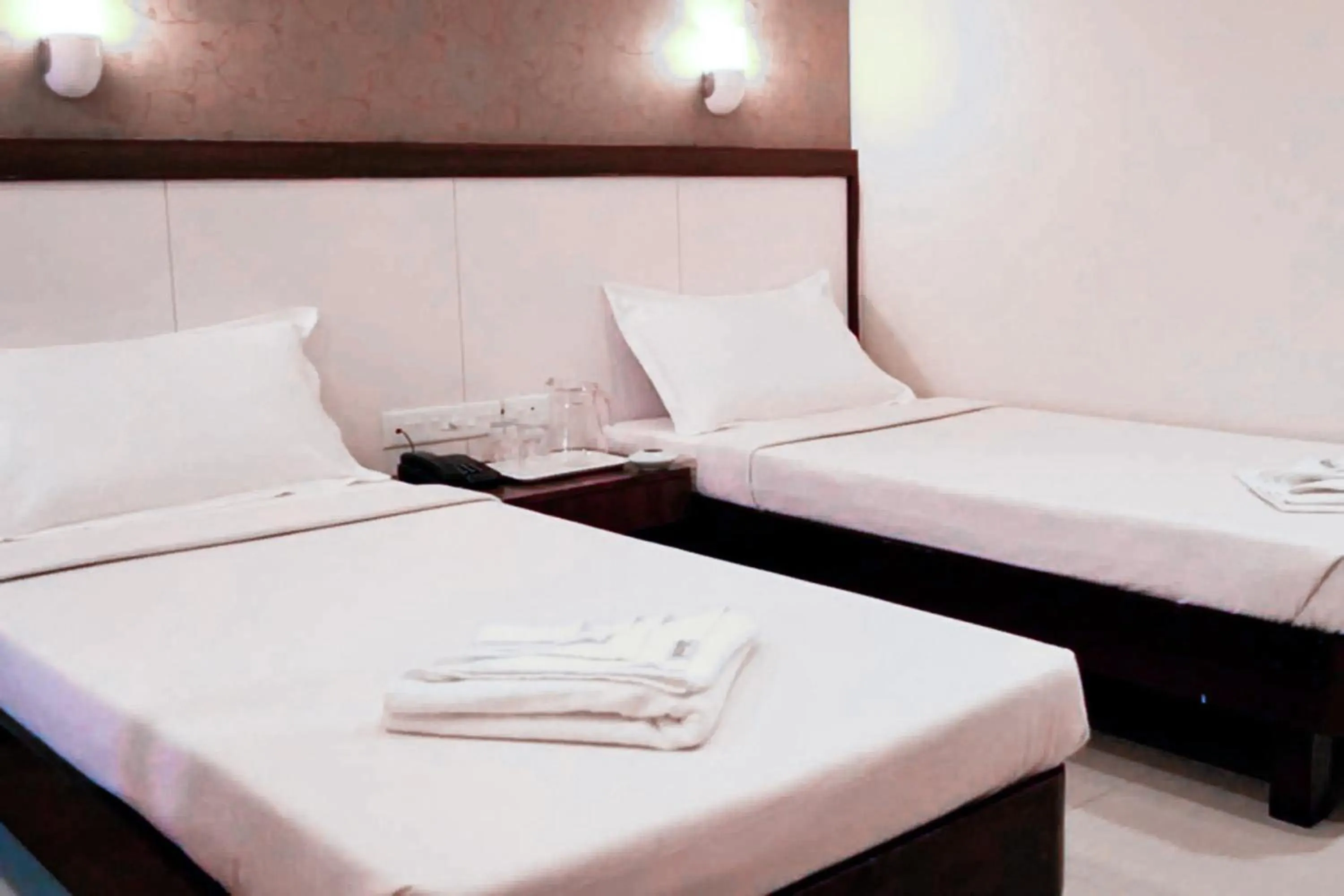 Bed in Hotel Sunjoy9 OKR