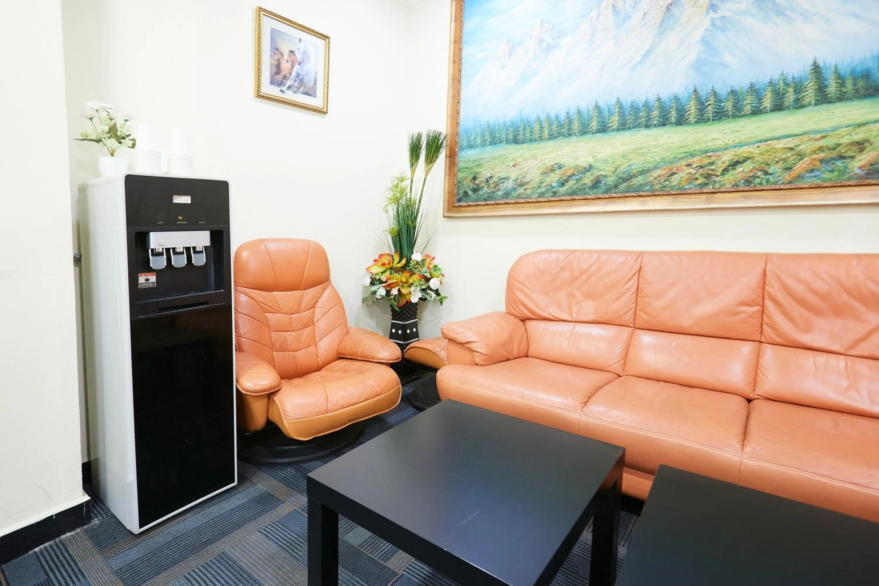 Lobby or reception in Hotel Sunjoy9 OKR