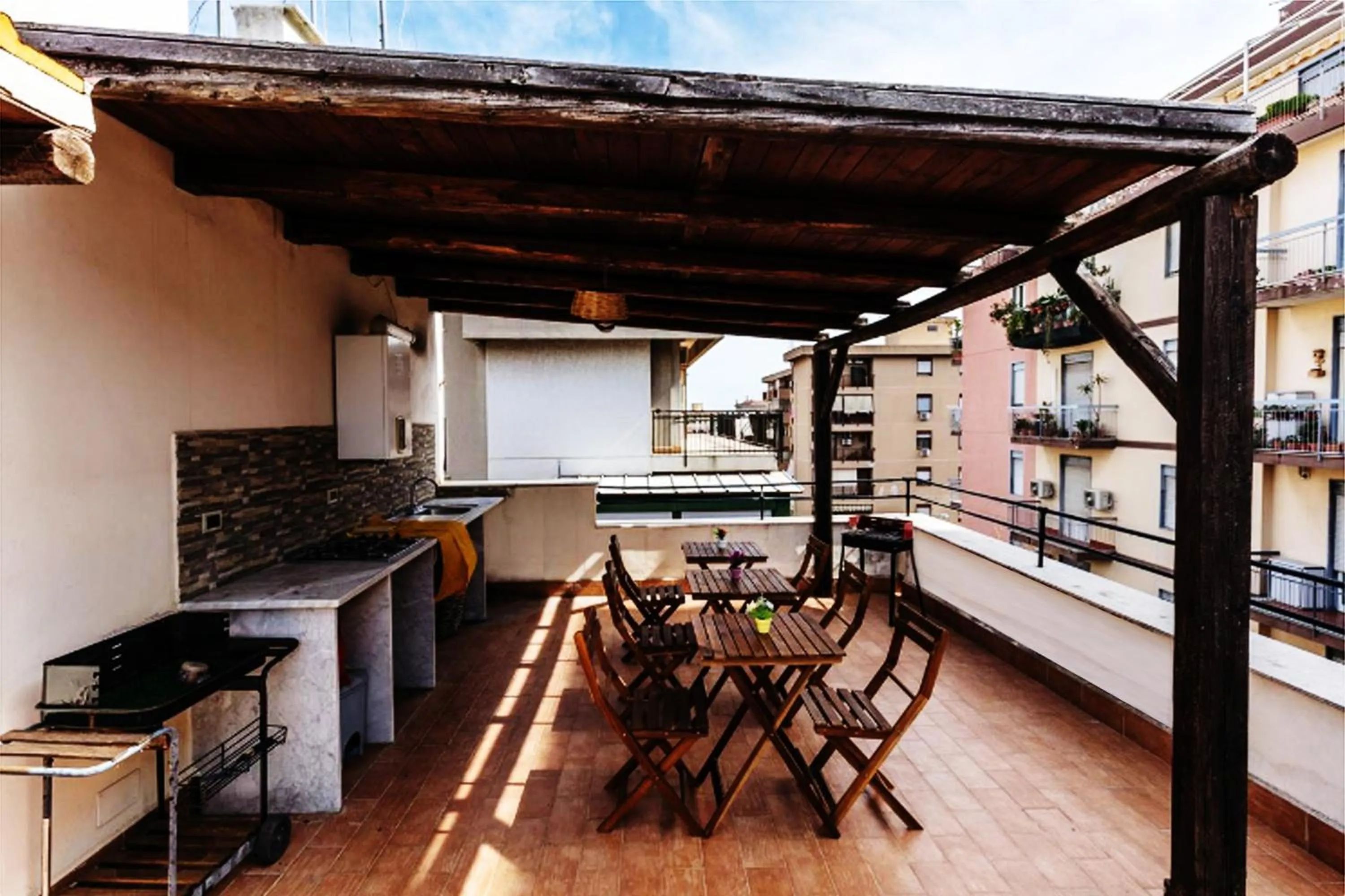 Balcony/Terrace in La Casa del Moro
