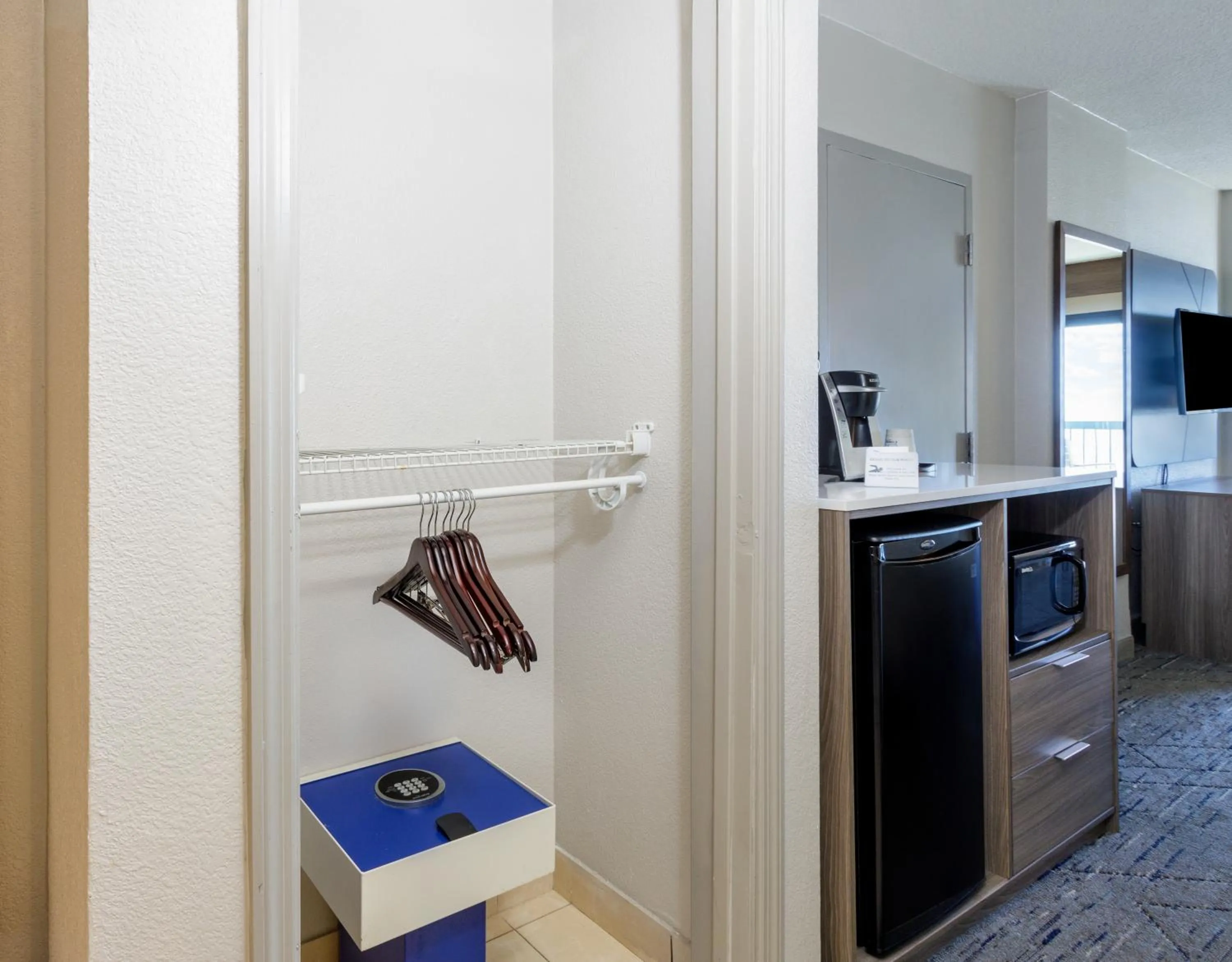 flat iron in Holiday Inn Express & Suites Oceanfront Daytona Beach Shores by IHG