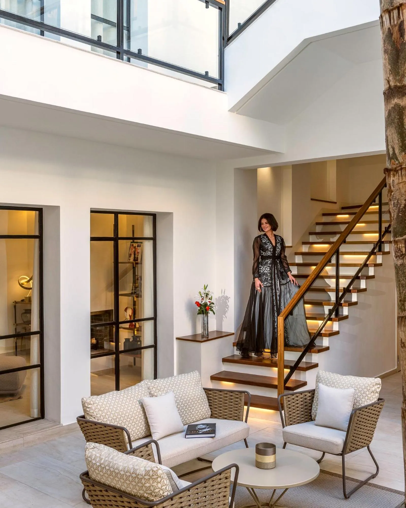 Lobby or reception in La Brillante Marrakech