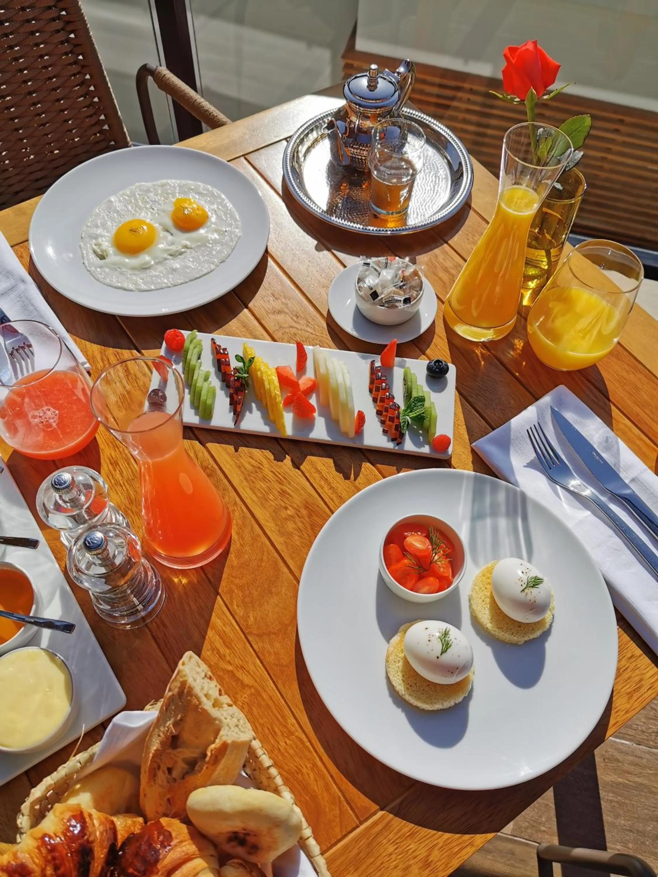 Breakfast in La Brillante Marrakech