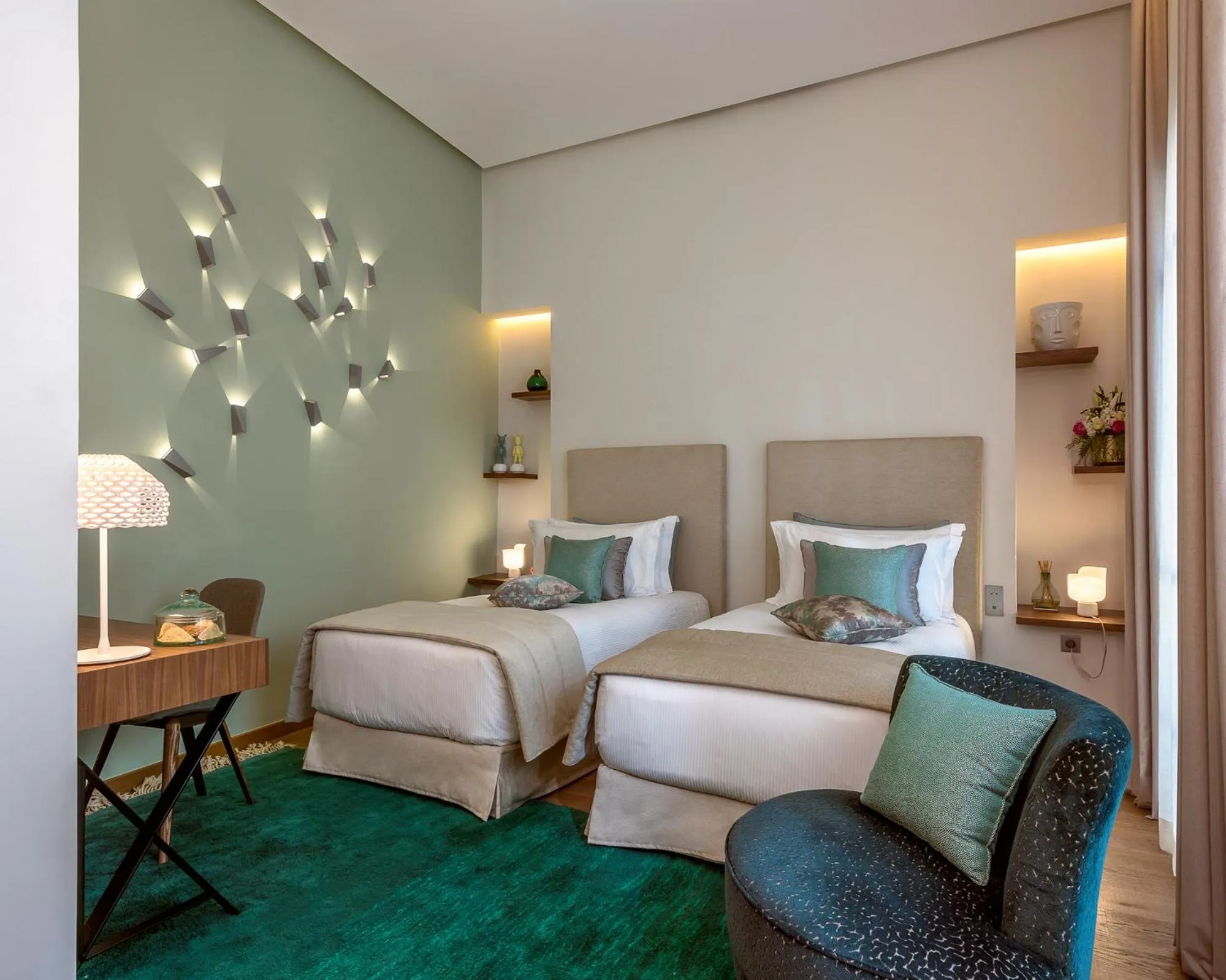 Bedroom, Bed in La Brillante Marrakech