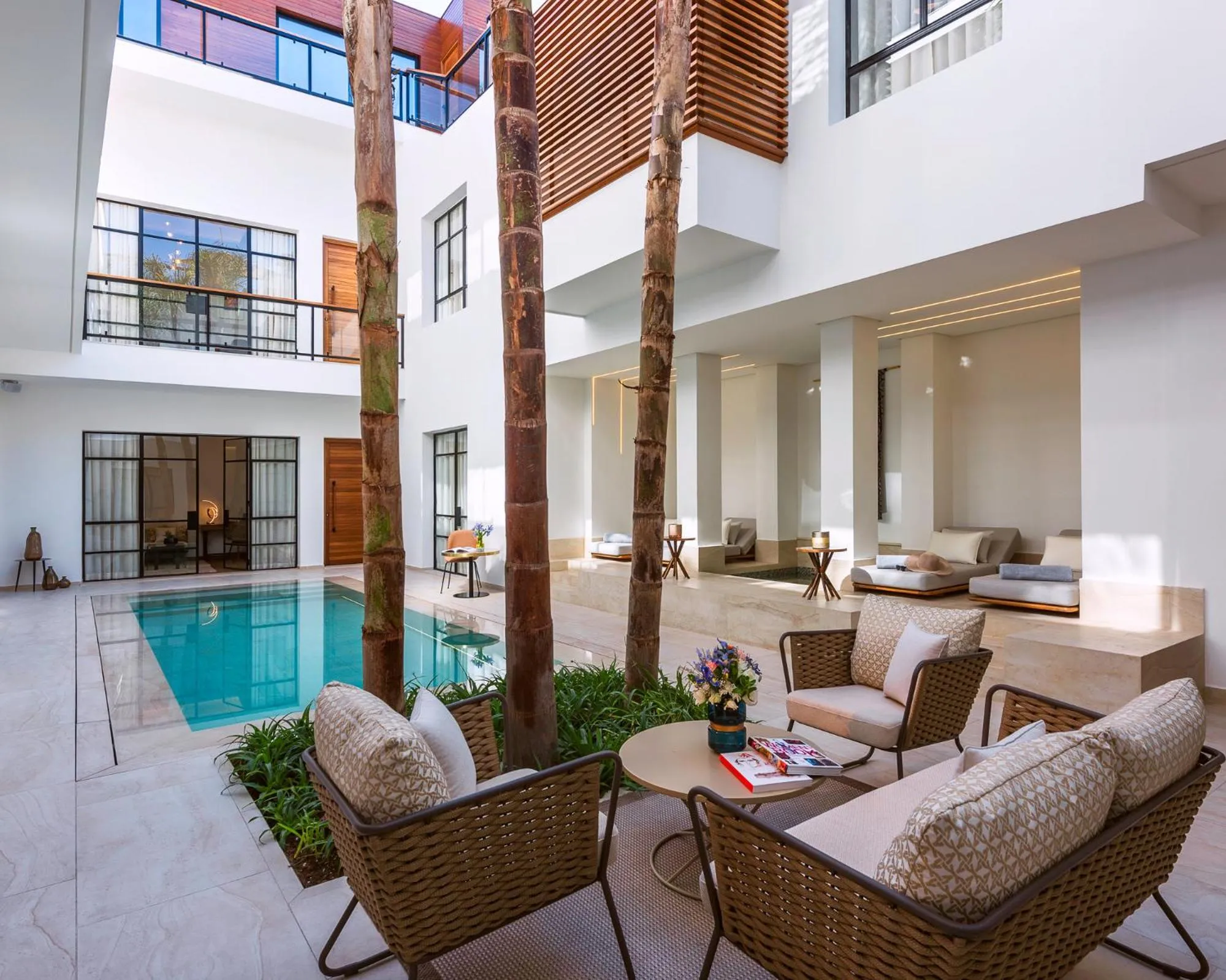 Patio in La Brillante Marrakech