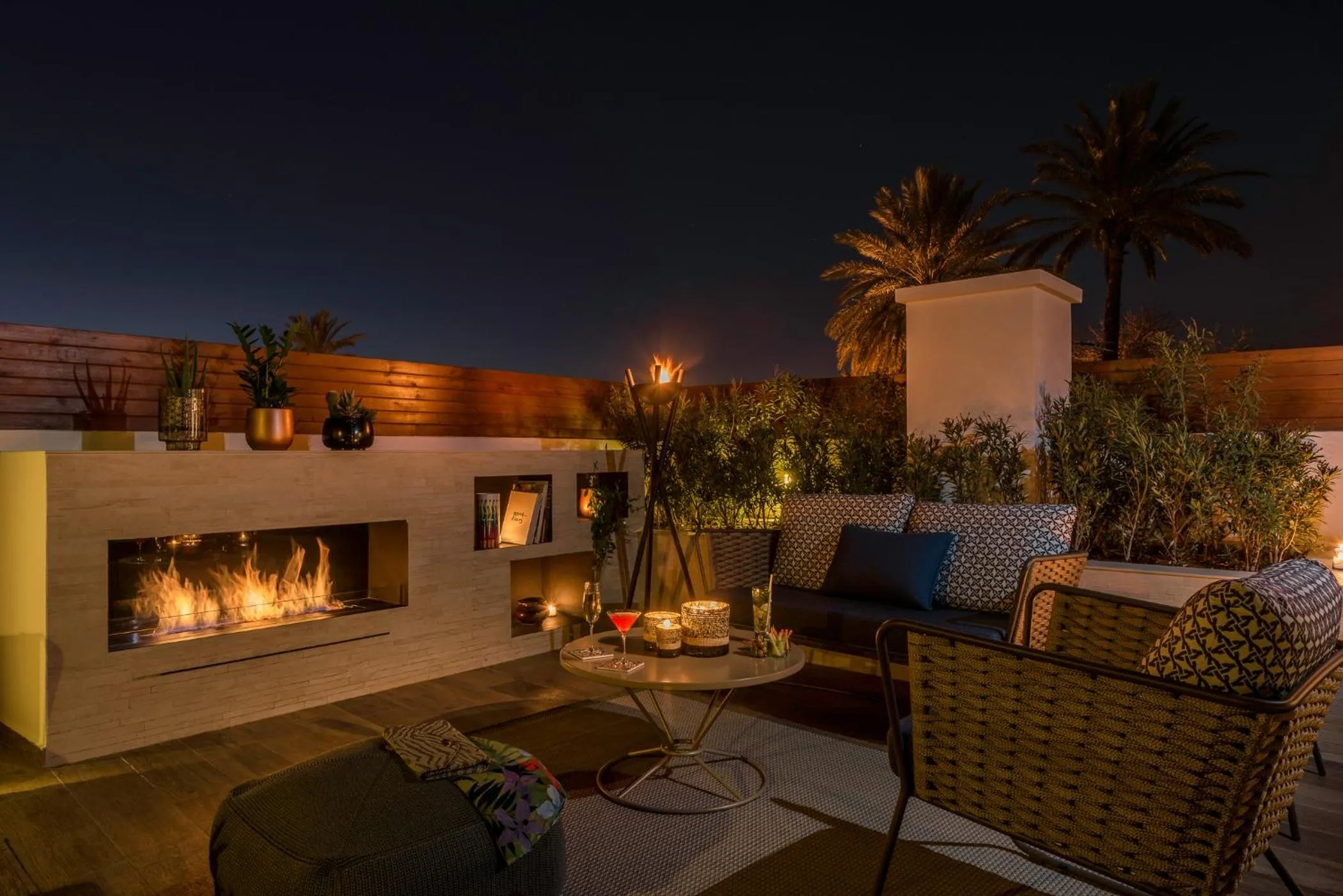 Lounge or bar in La Brillante Marrakech