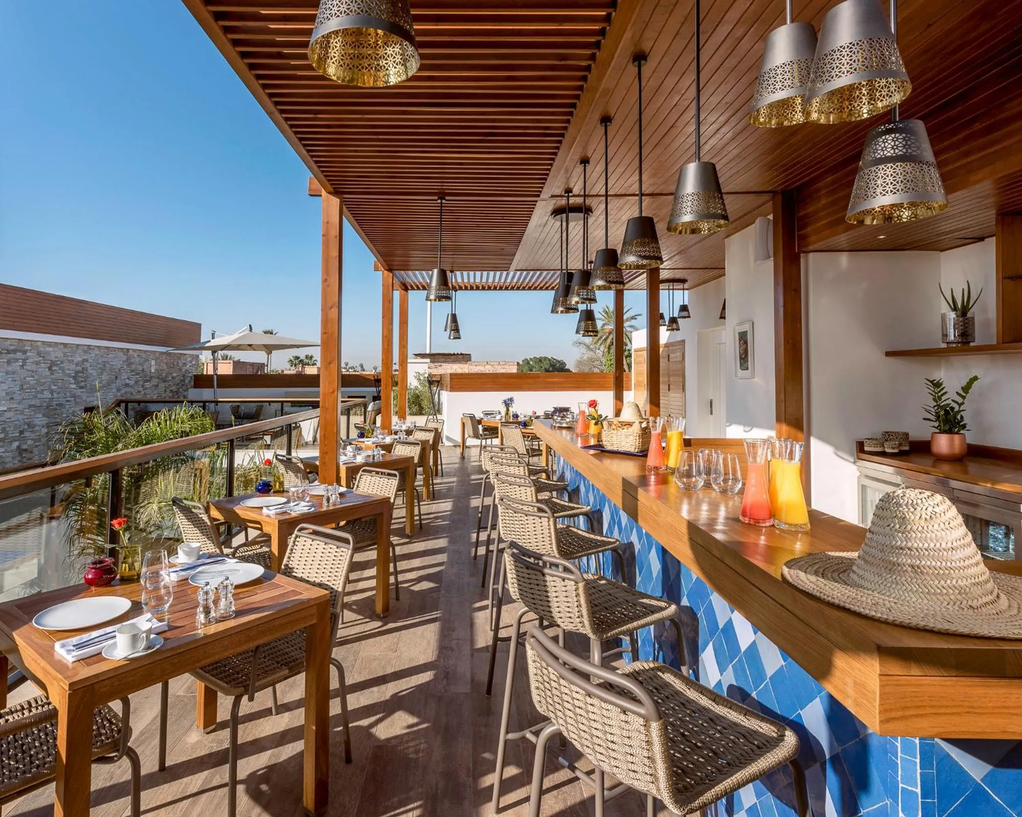 Restaurant/places to eat in La Brillante Marrakech