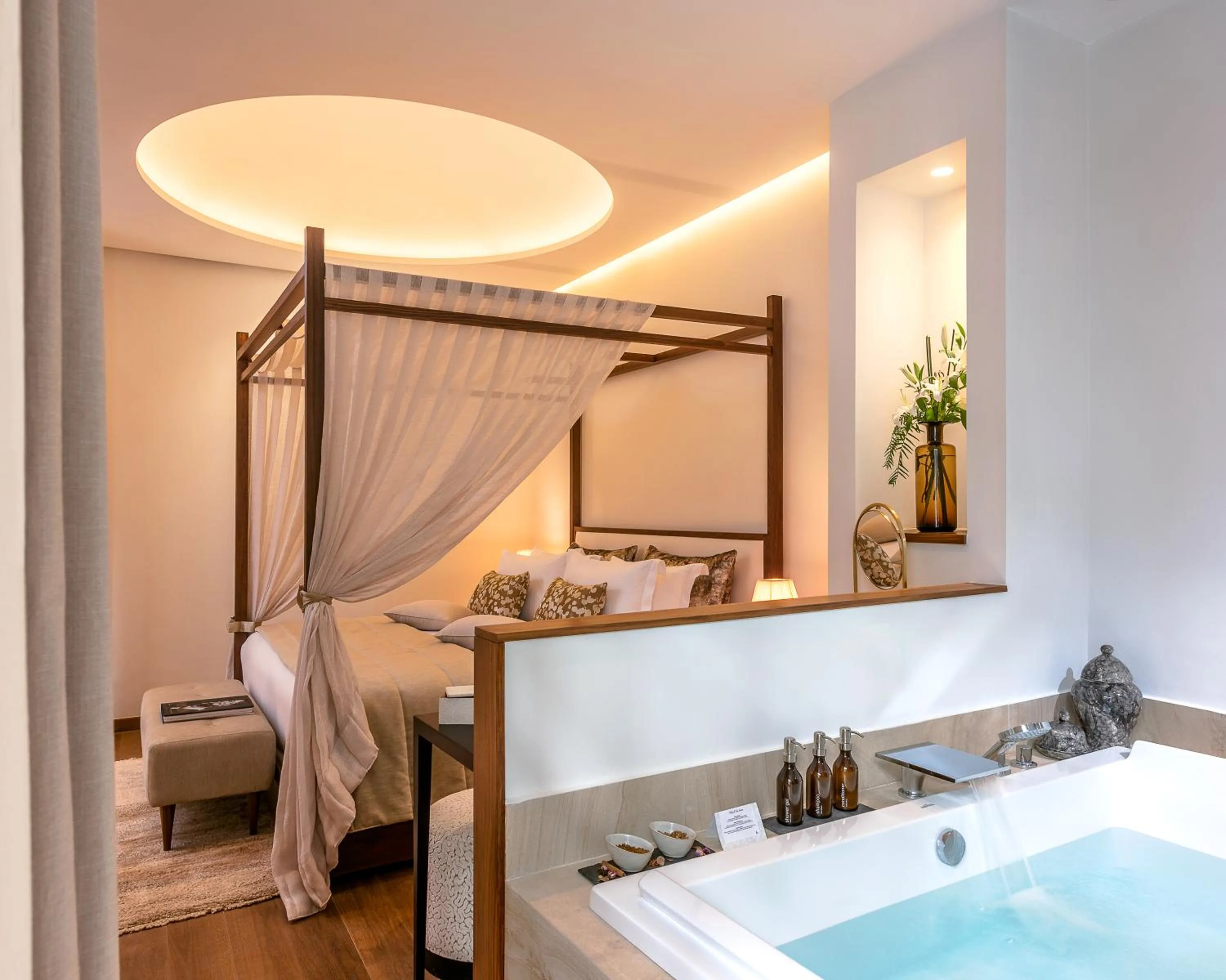 Bath, Bed in La Brillante Marrakech