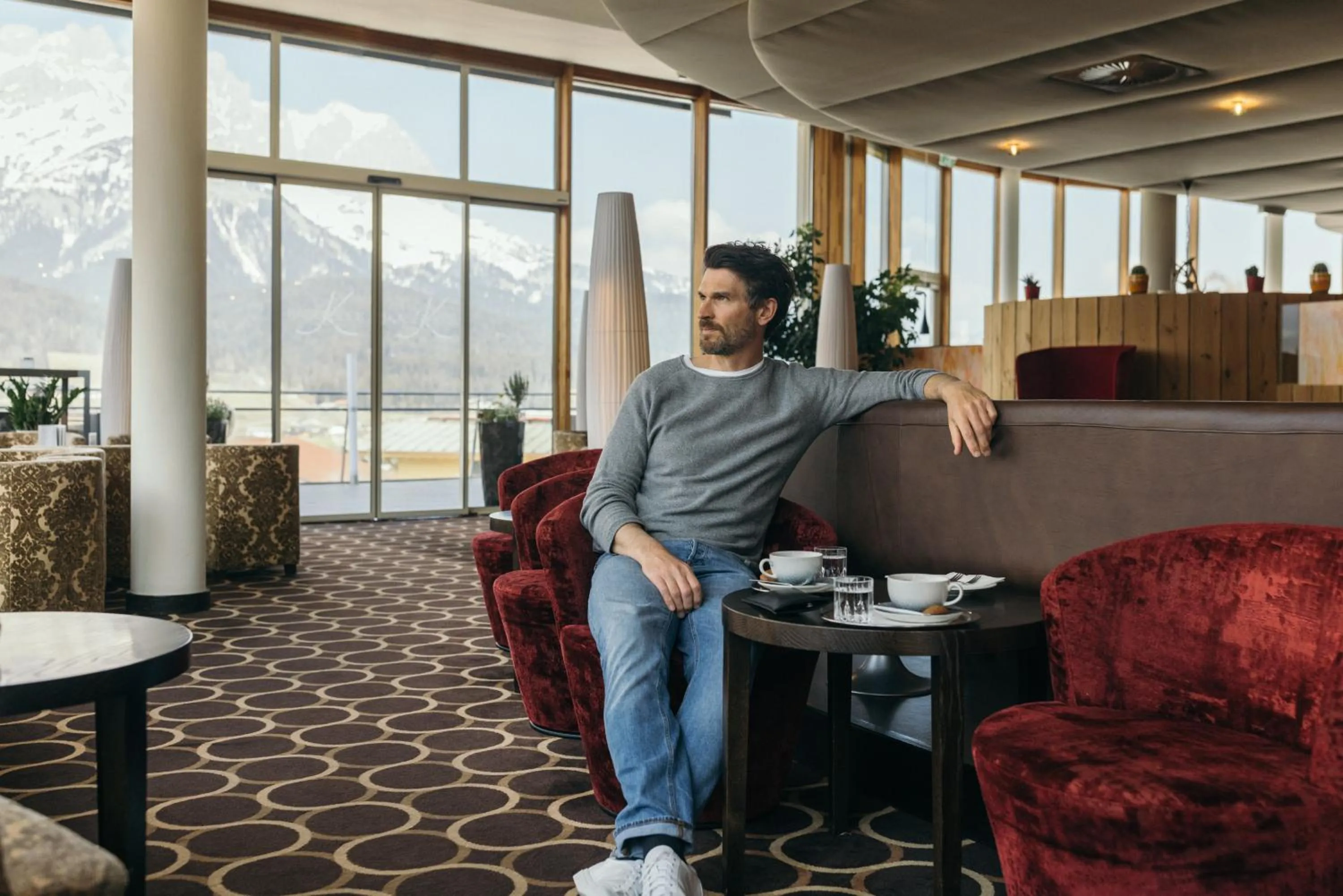 Lounge or bar in Das Kaiserblick 4 Sterne Superior