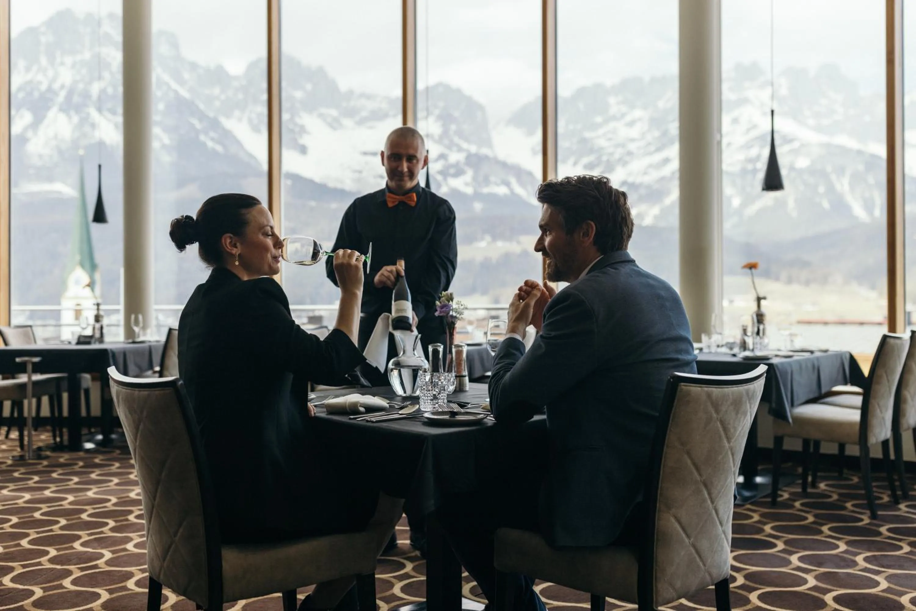 Restaurant/places to eat in Das Kaiserblick 4 Sterne Superior