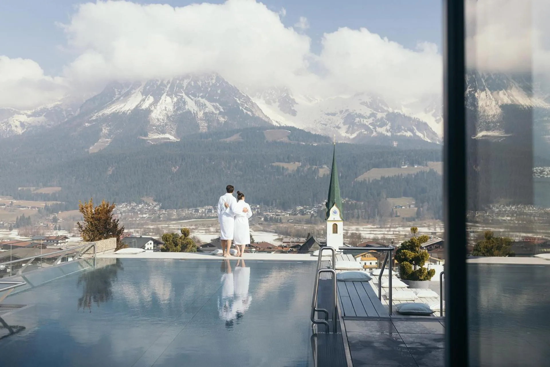 Mountain view in Das Kaiserblick 4 Sterne Superior