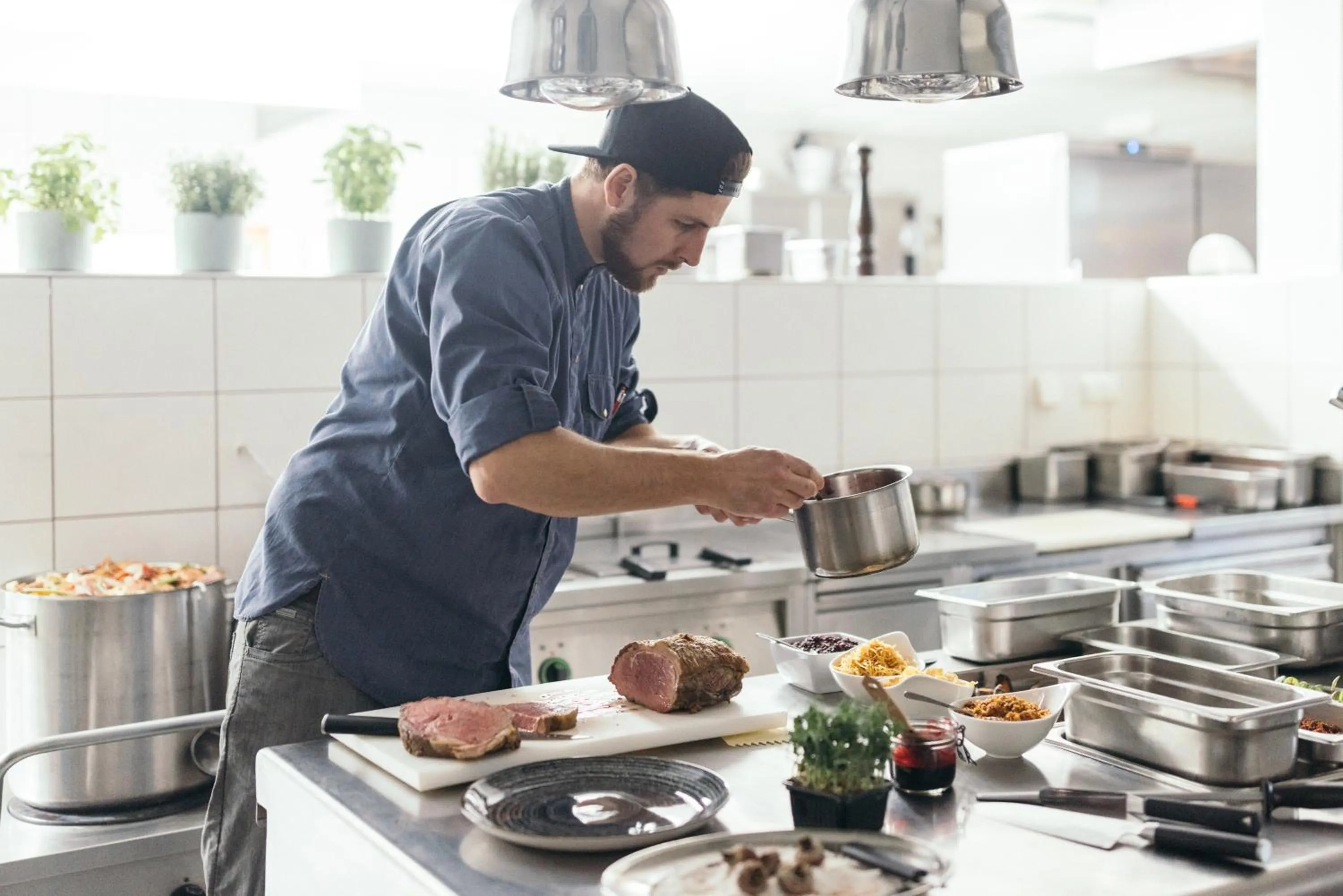kitchen in Das Kaiserblick 4 Sterne Superior
