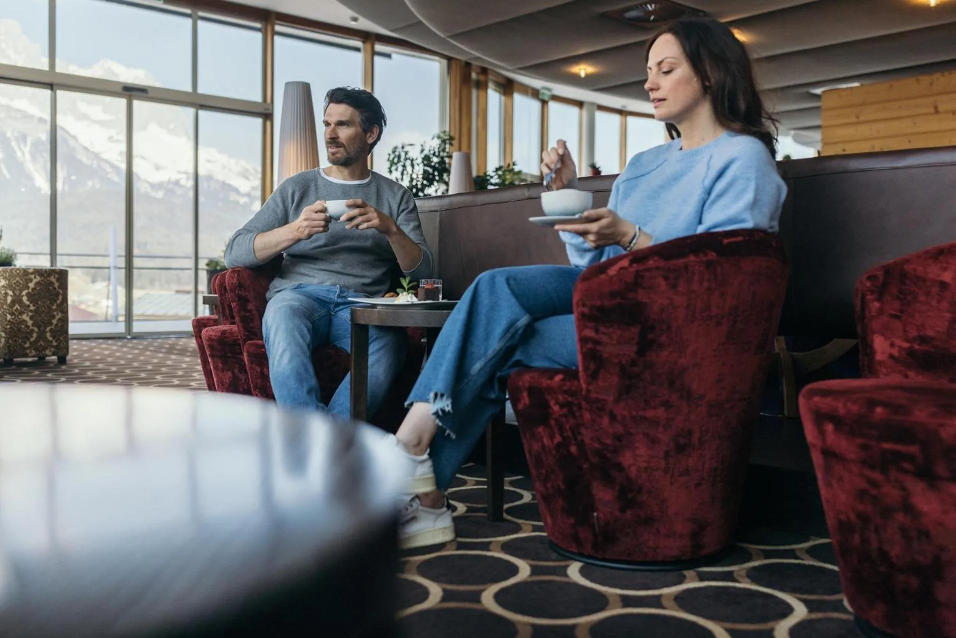 Restaurant/places to eat in Das Kaiserblick 4 Sterne Superior