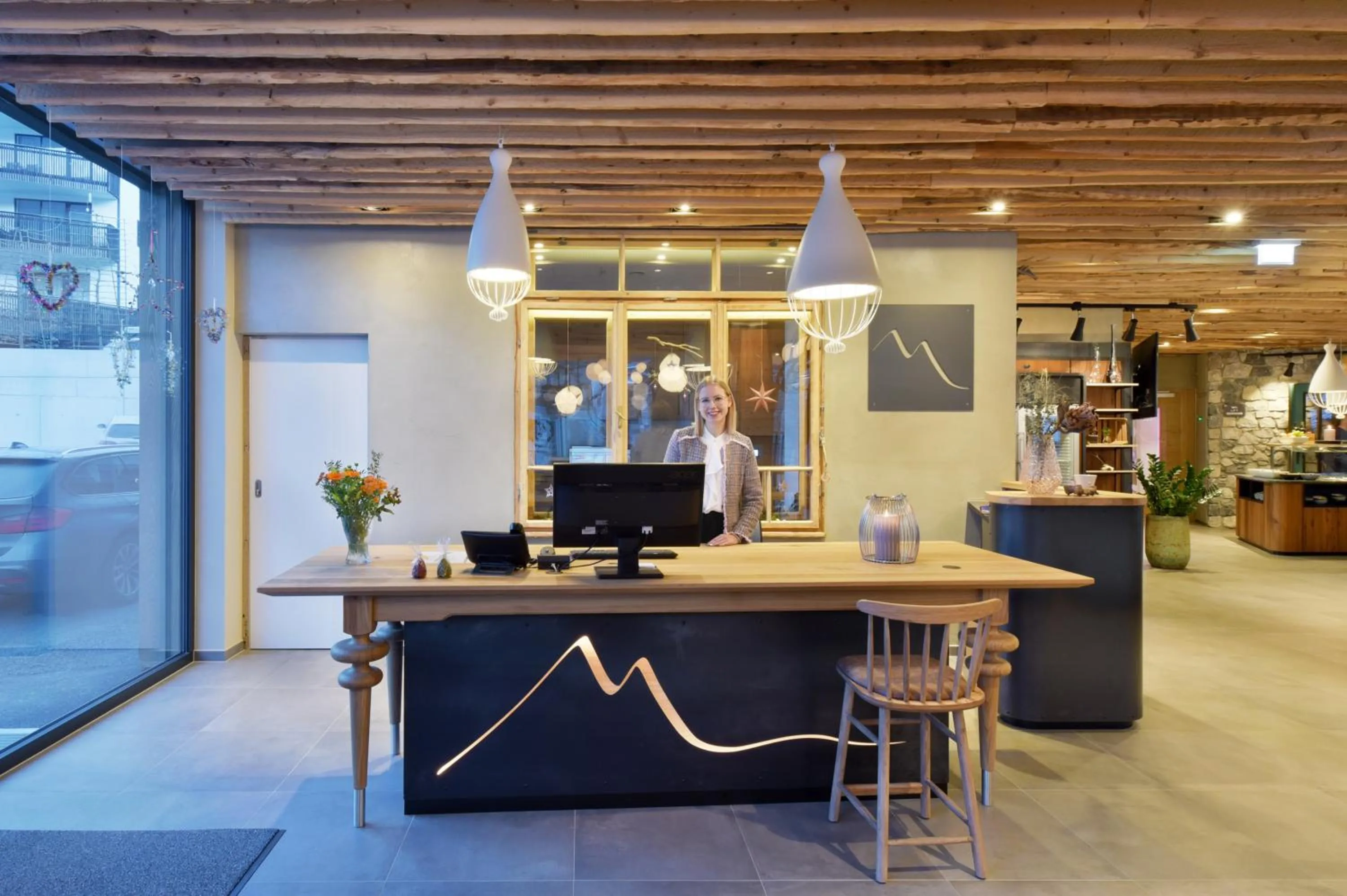 Lobby or reception in Venediger Lodge