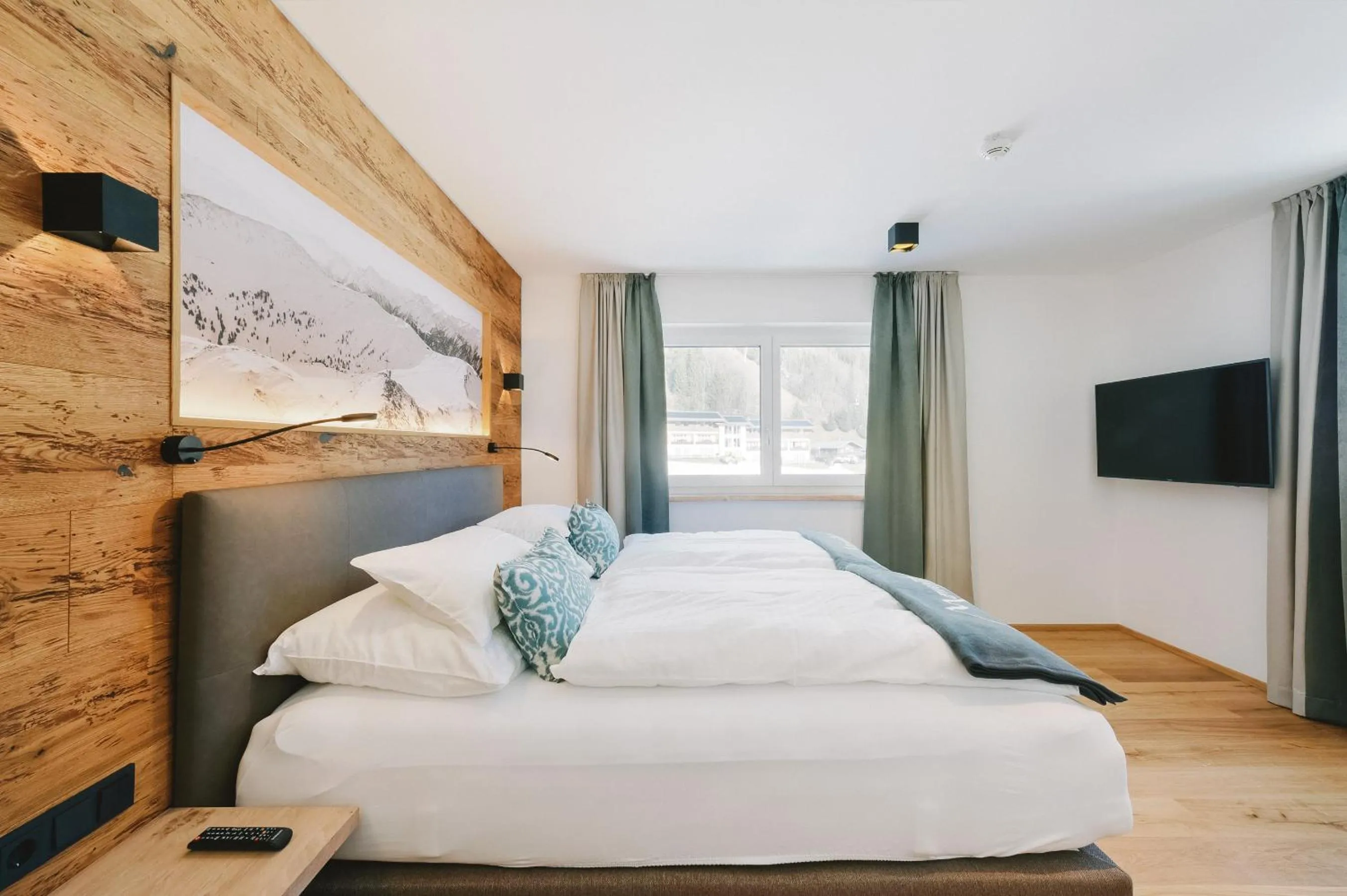 Bedroom, Bed in Venediger Lodge