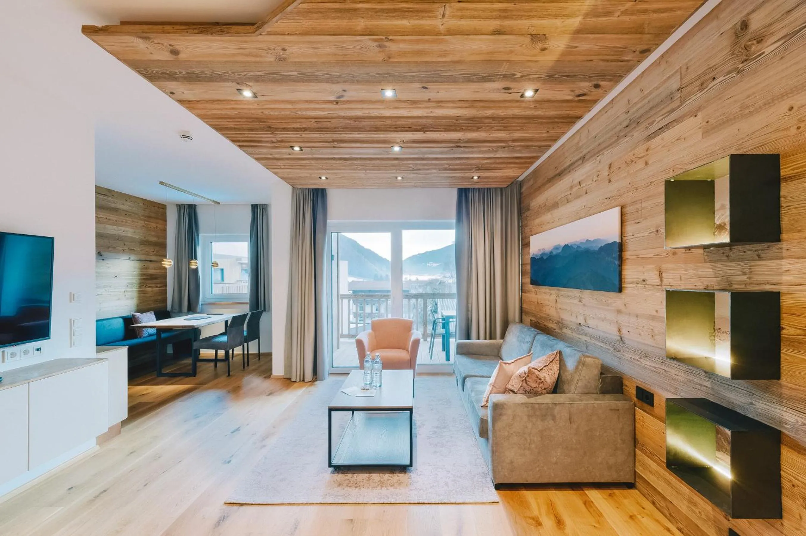 Living room in Venediger Lodge