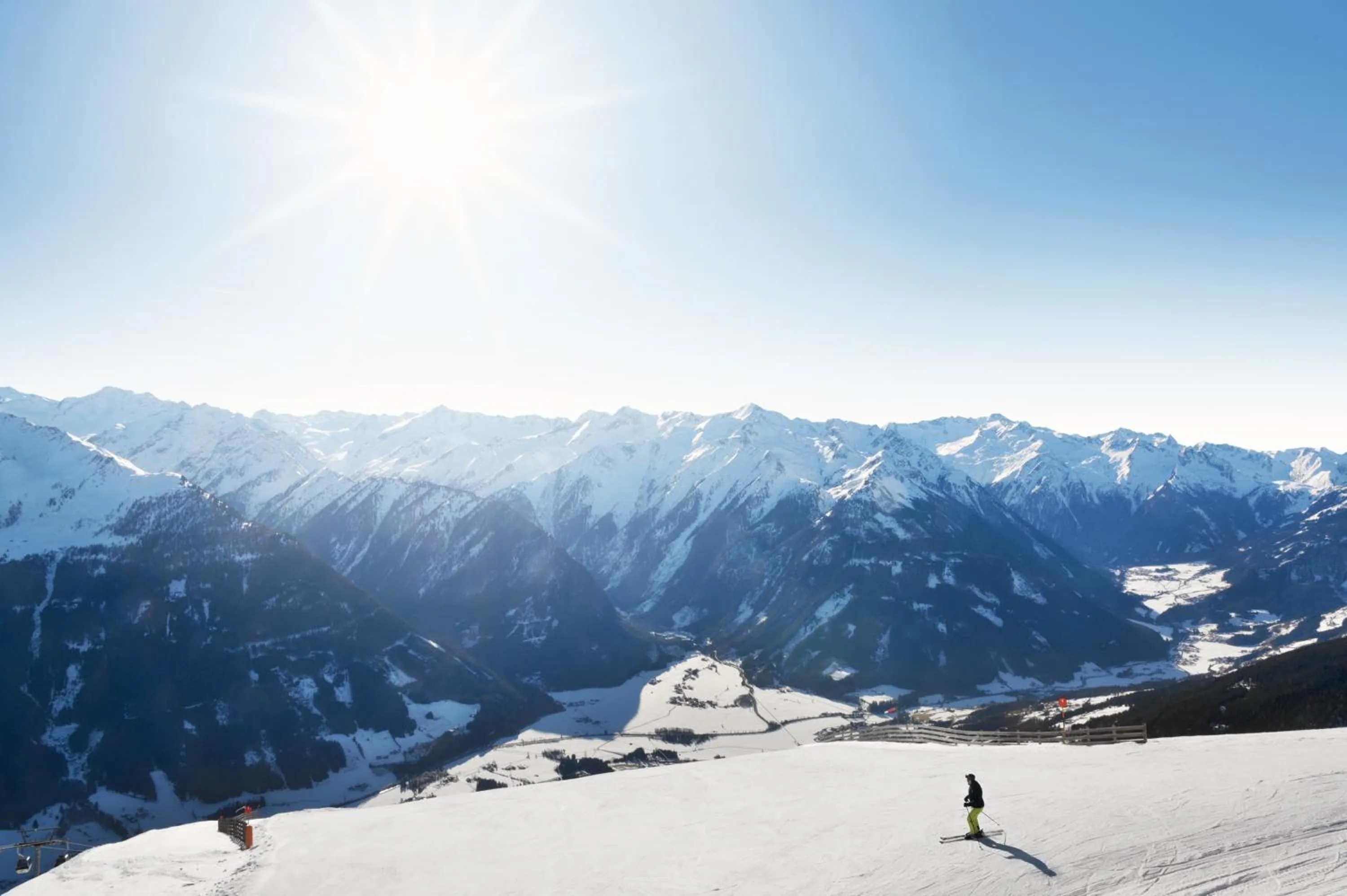 Natural landscape in Venediger Lodge