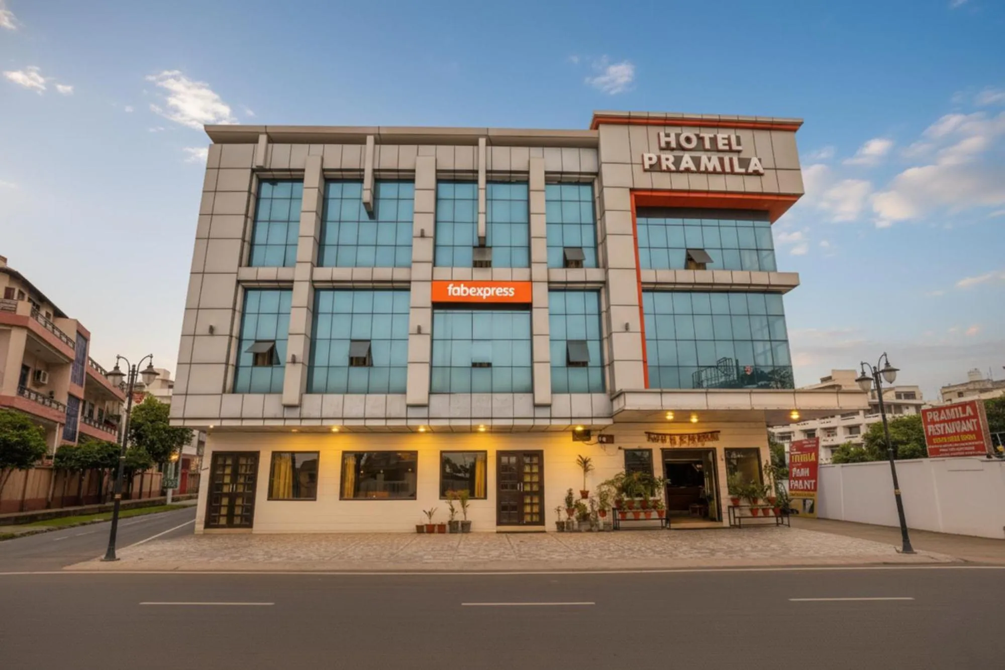 Property building in FabHotel Pramila Inn