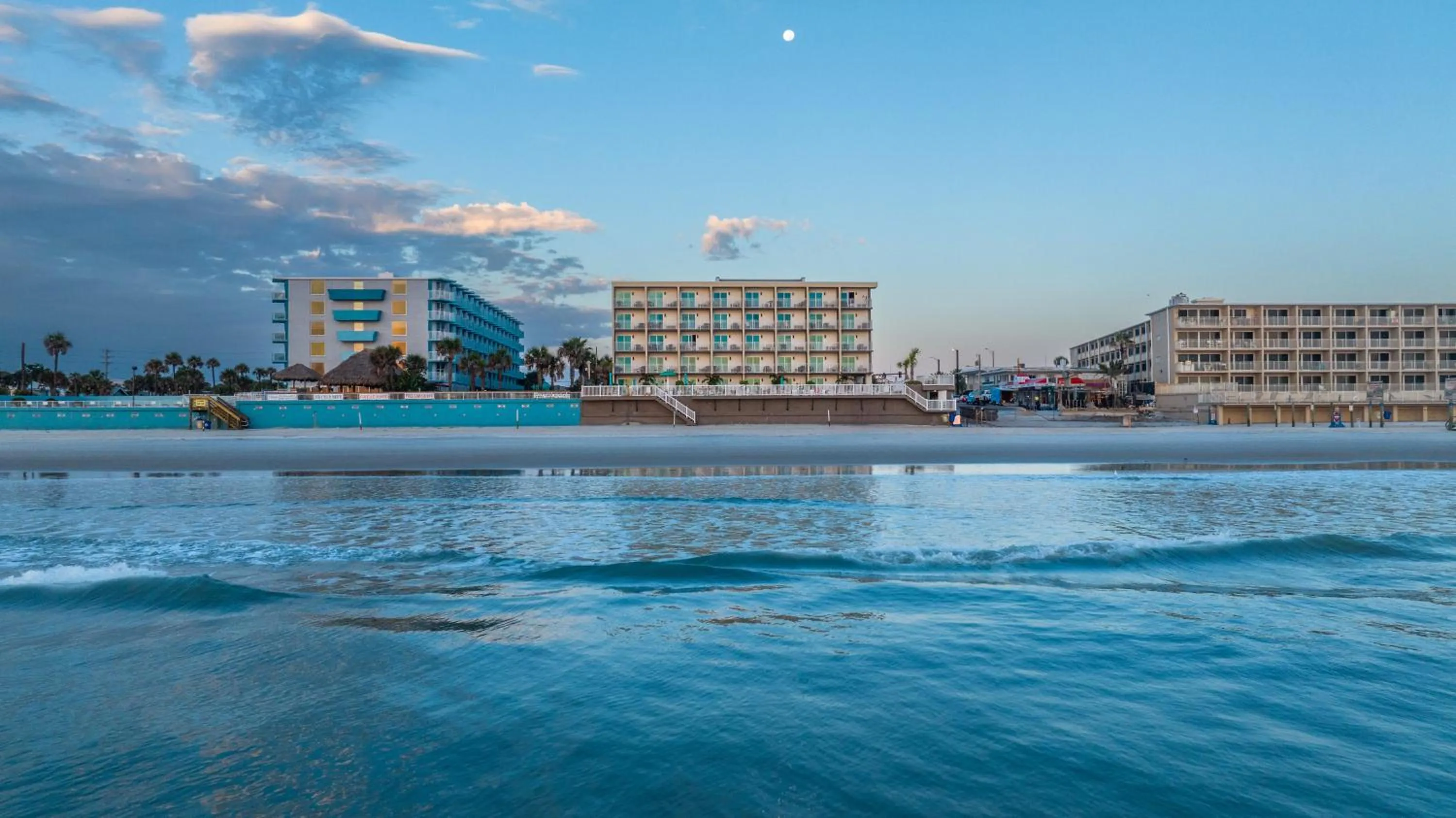 Beach in Boardwalk Inn and Suites