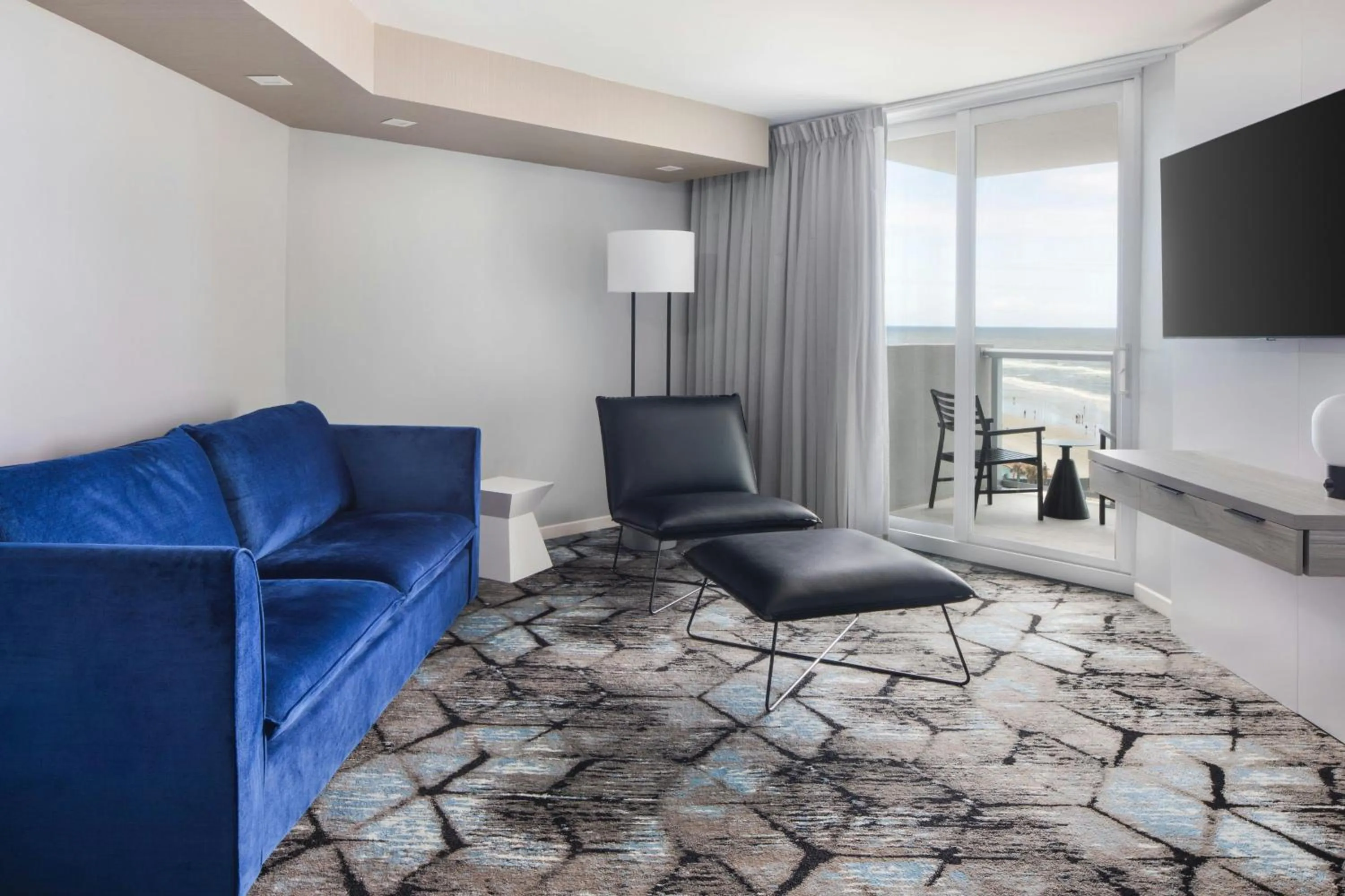 Photo of the whole room in Renaissance Daytona Beach Oceanfront Hotel