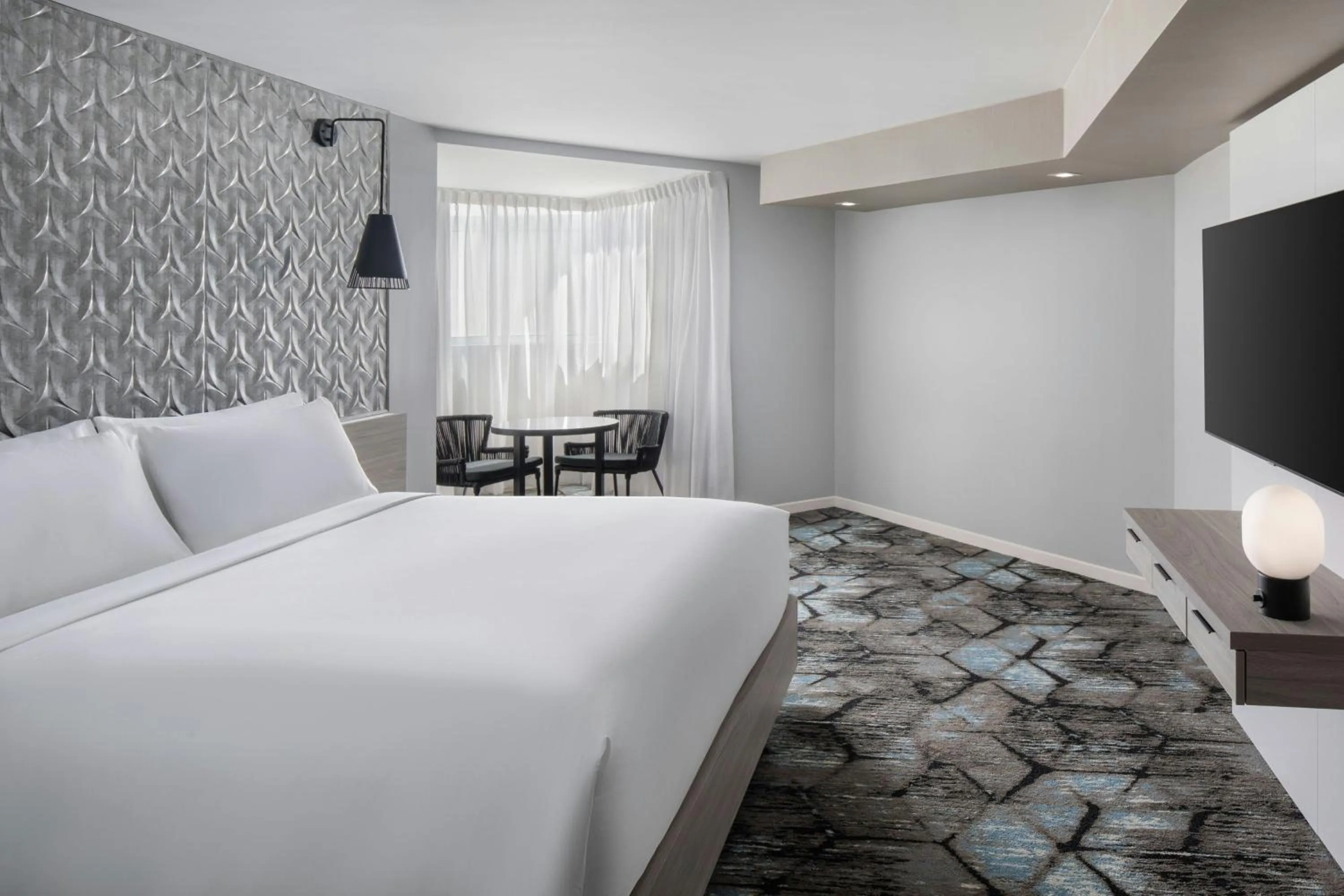 Photo of the whole room, Bed in Renaissance Daytona Beach Oceanfront Hotel