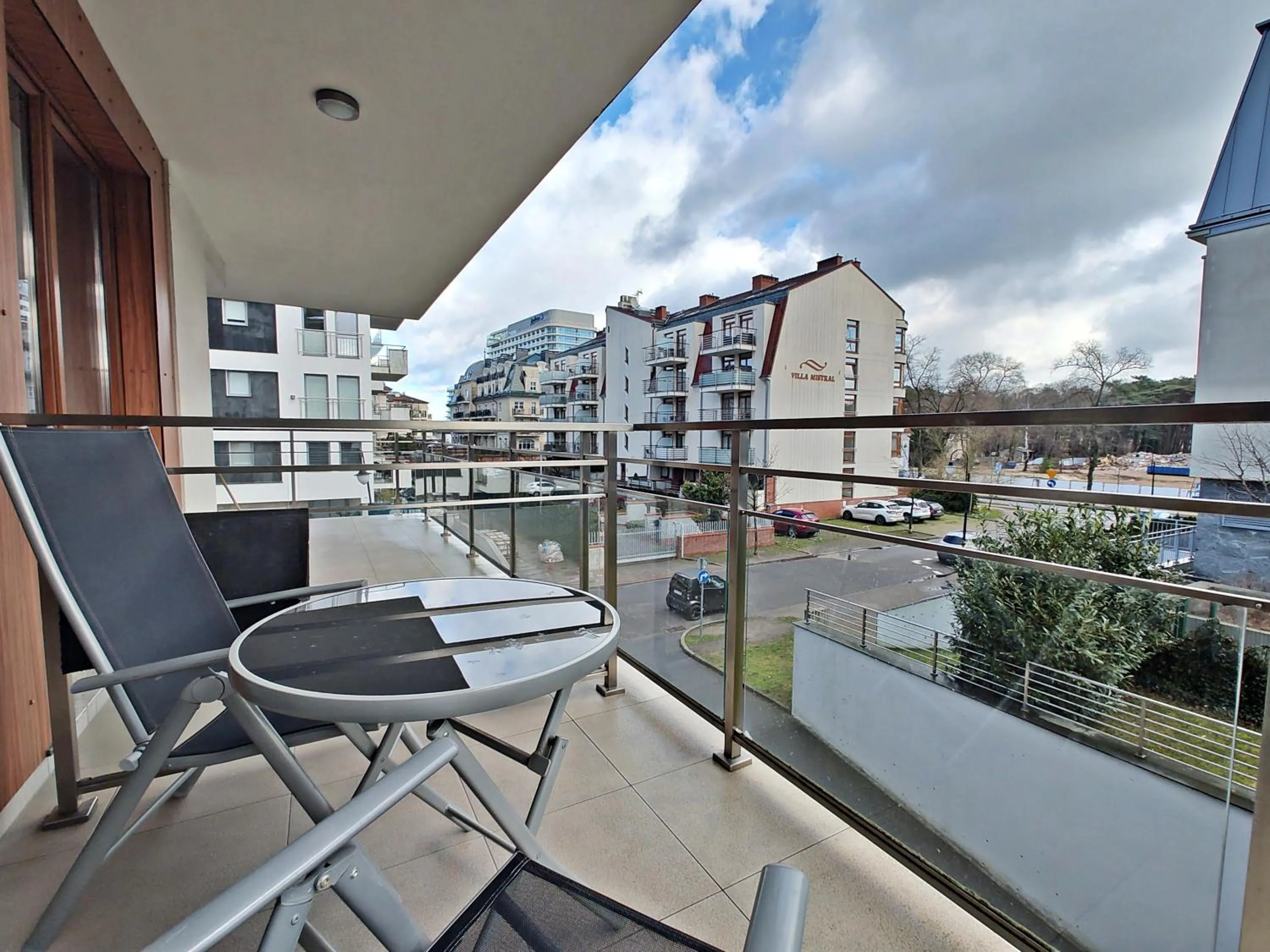 Balcony/Terrace in Pegaz Apartments by Baltic Home