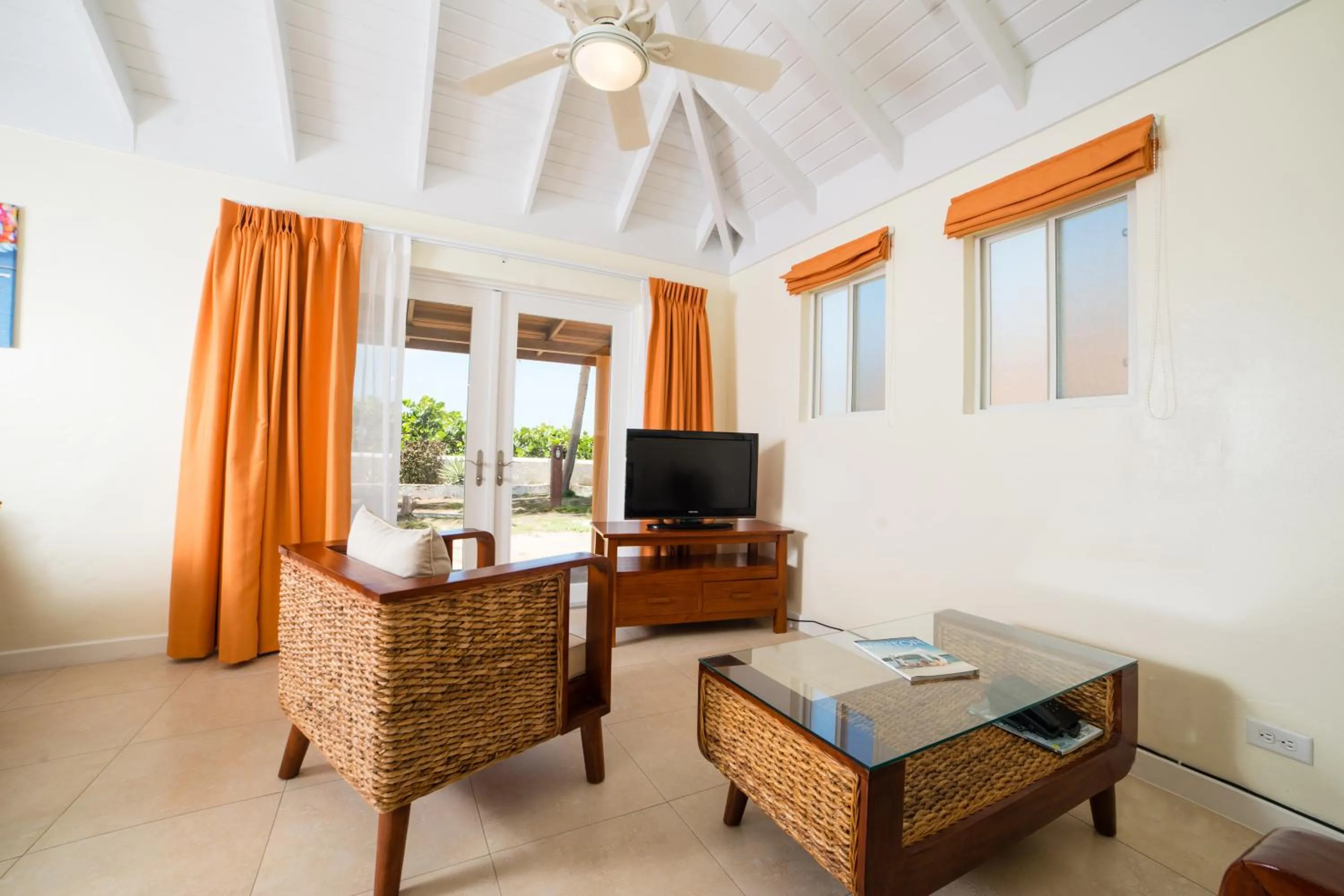 Living room in Sugar Bay Club