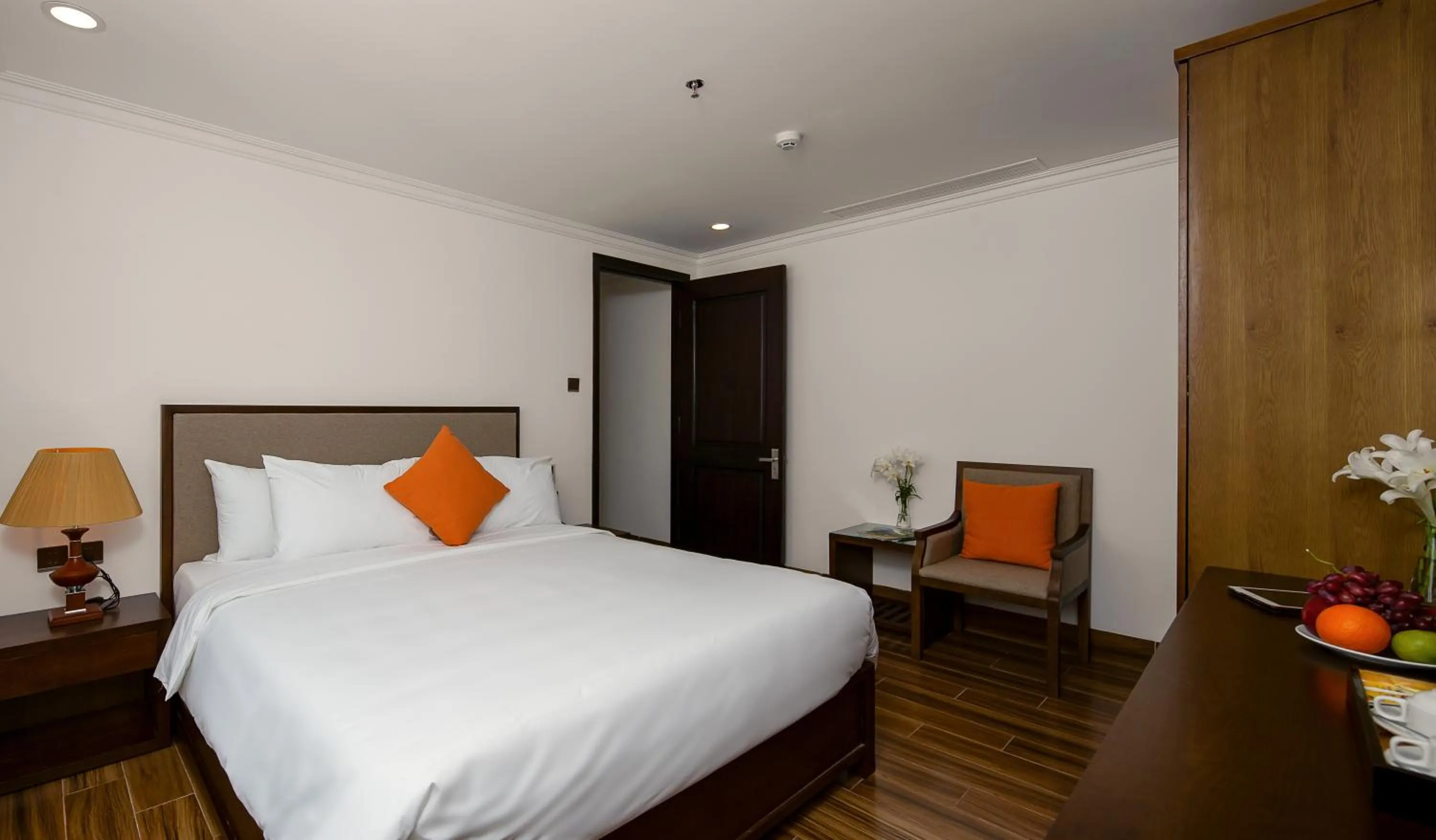 Bedroom, Bed in Roliva Hotel & Apartment Danang