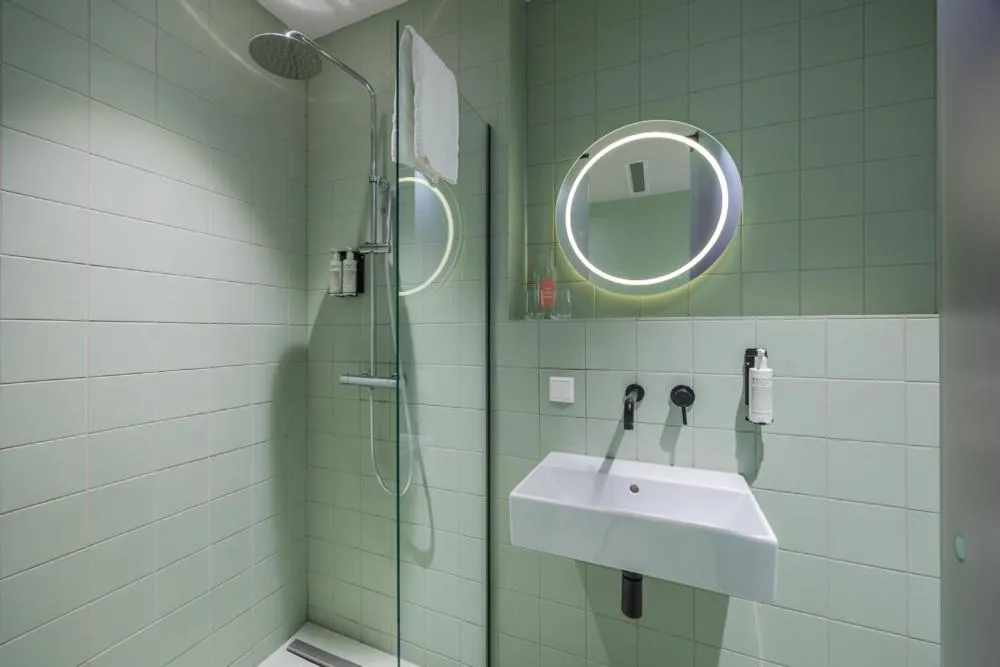 Bathroom in hotel emma next