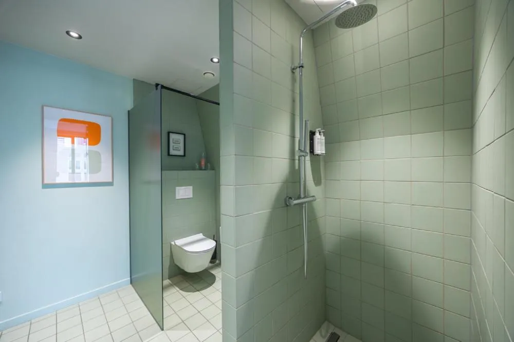 Bathroom in hotel emma next