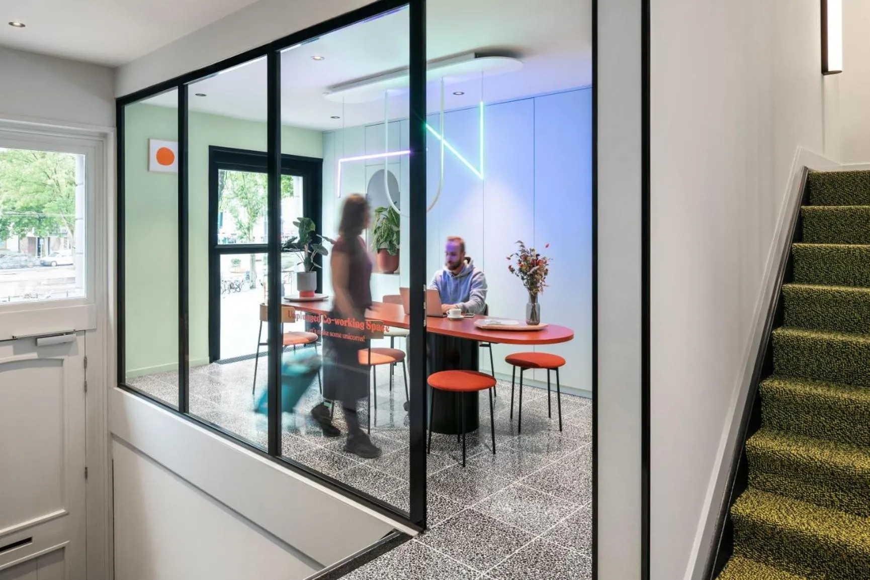 Lobby or reception in hotel emma next