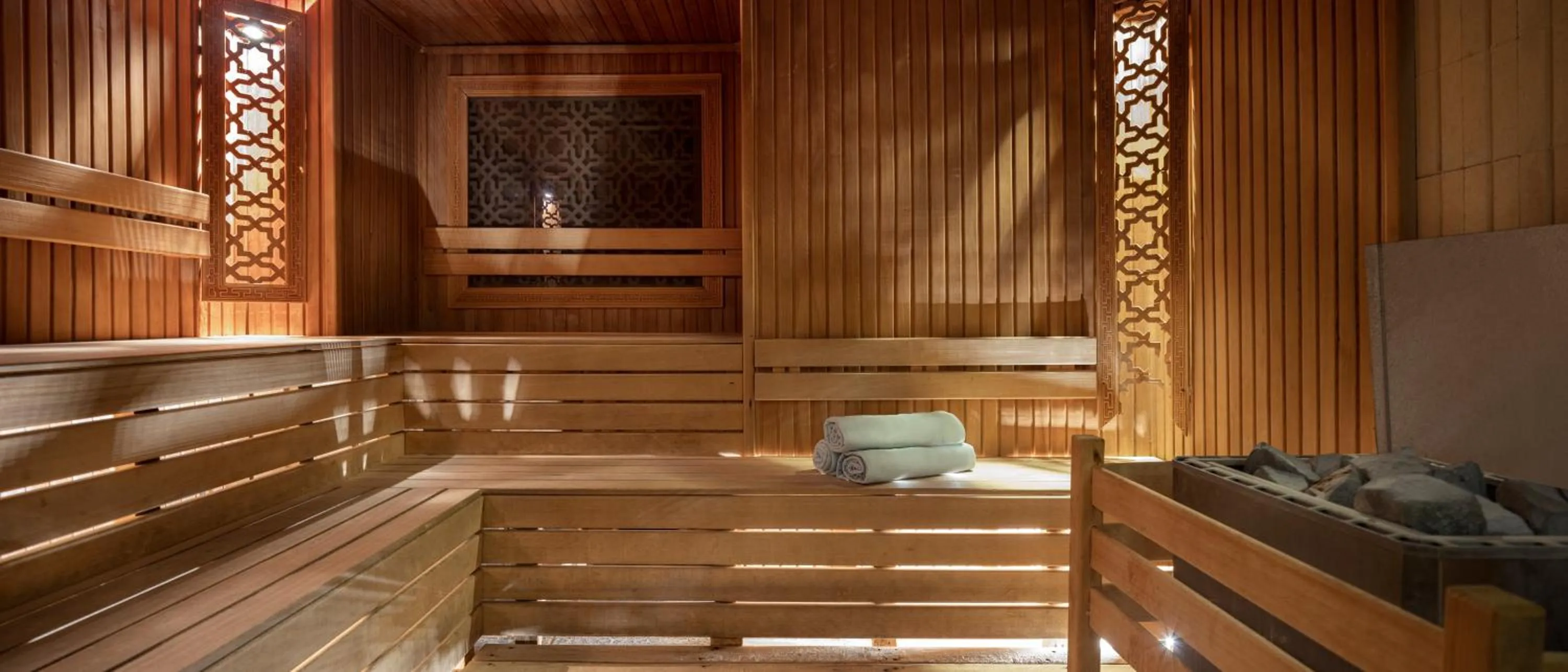 Sauna in Ramada Resort By Wyndham Lara