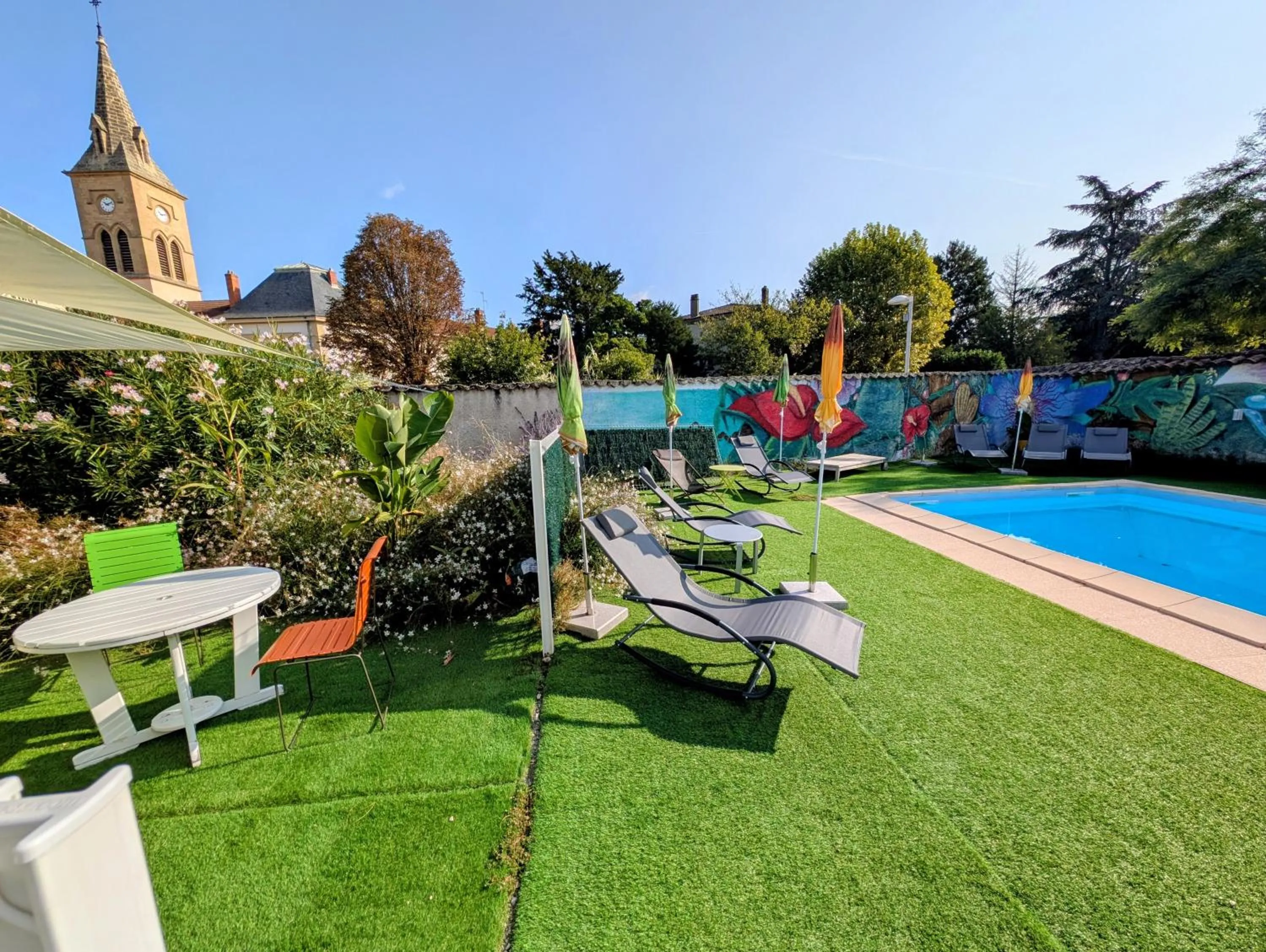 Patio in MOODz HOTEL VIENNE