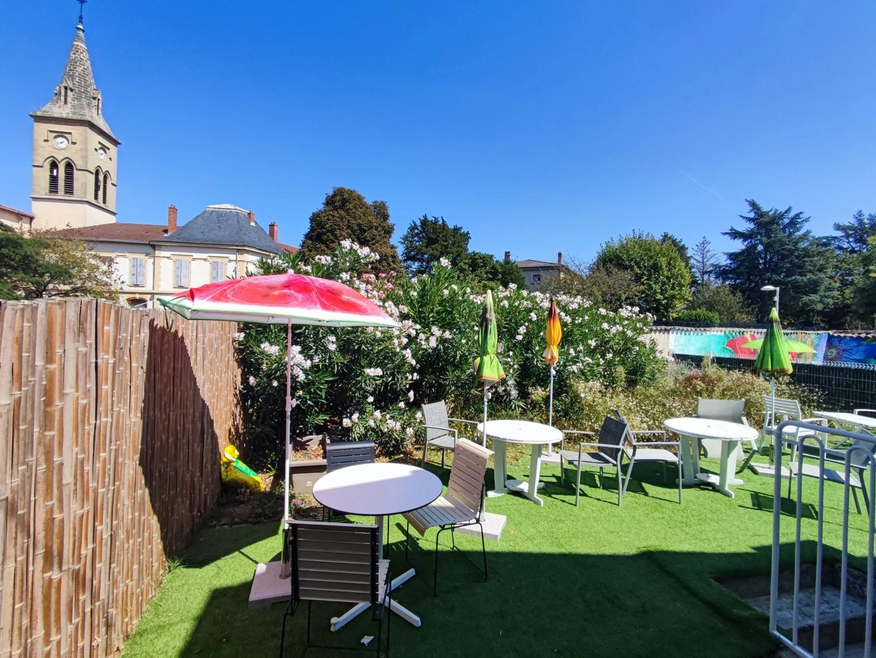 Patio in MOODz HOTEL VIENNE