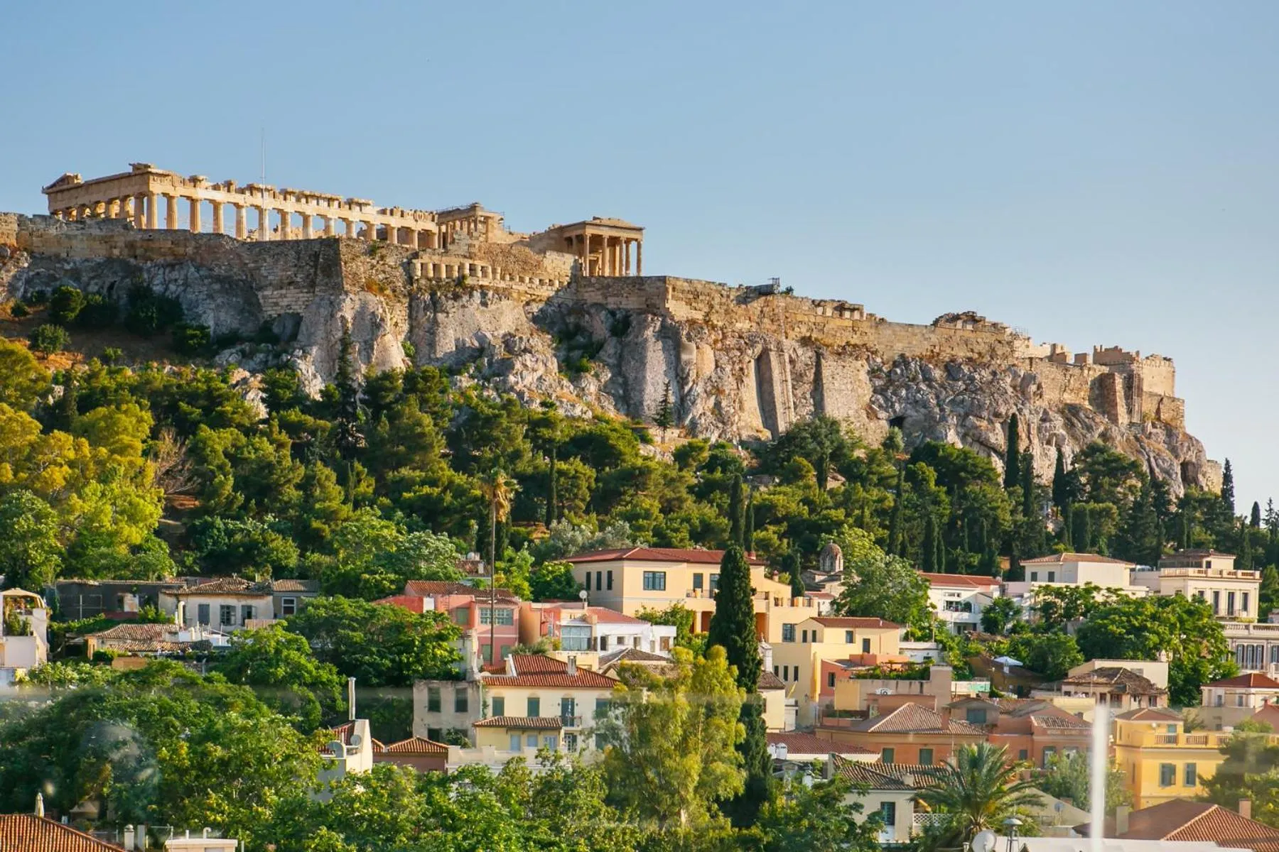 City view in Ciel Living Athens