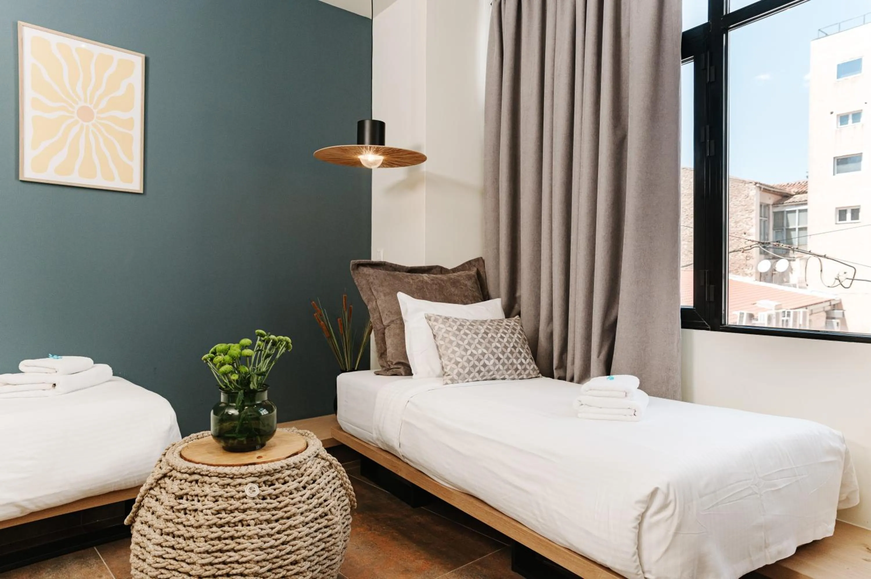 Bed in Ciel Living Athens