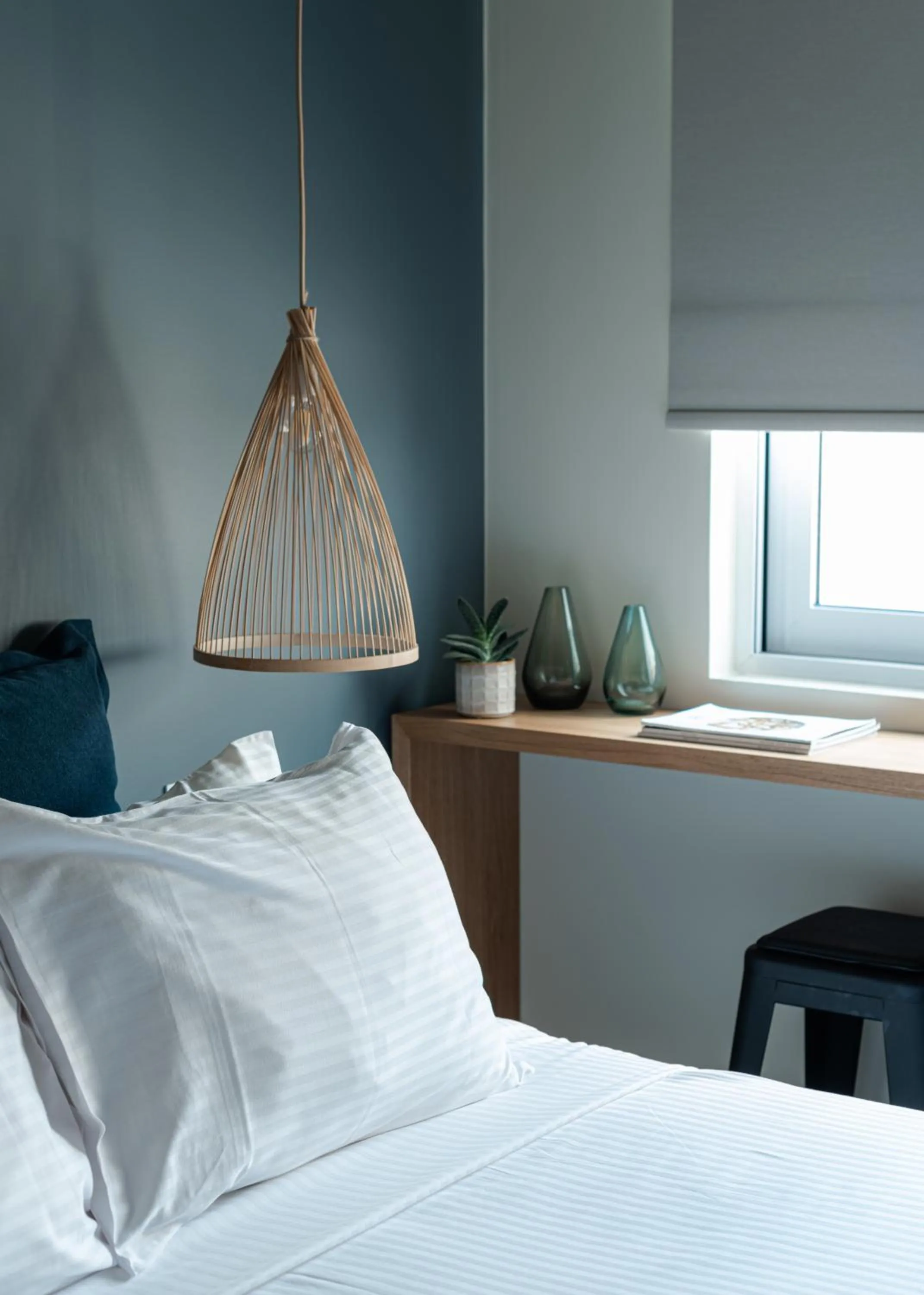 Decorative detail, Bed in Ciel Living Athens