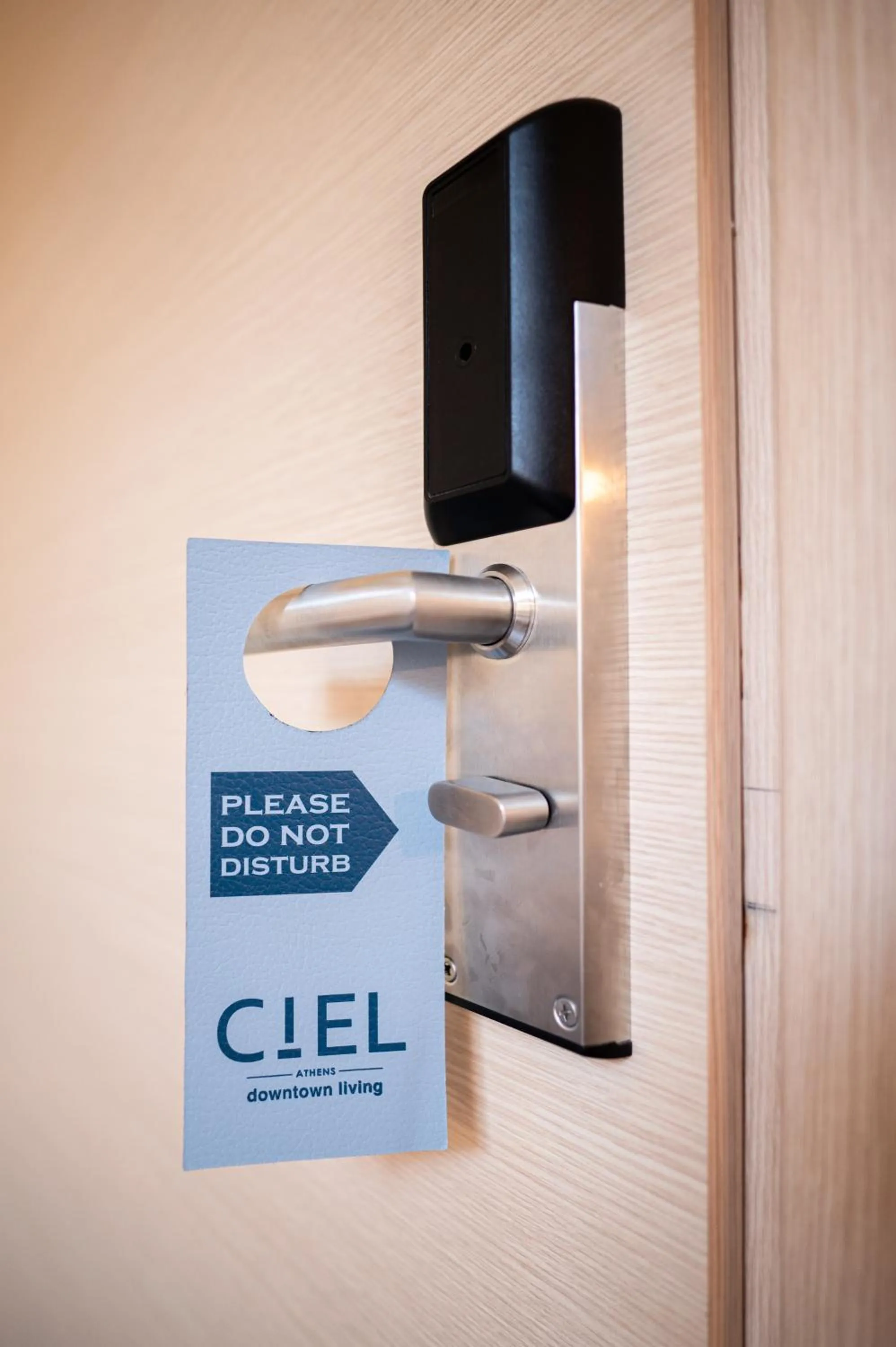 Logo/Certificate/Sign in Ciel Living Athens