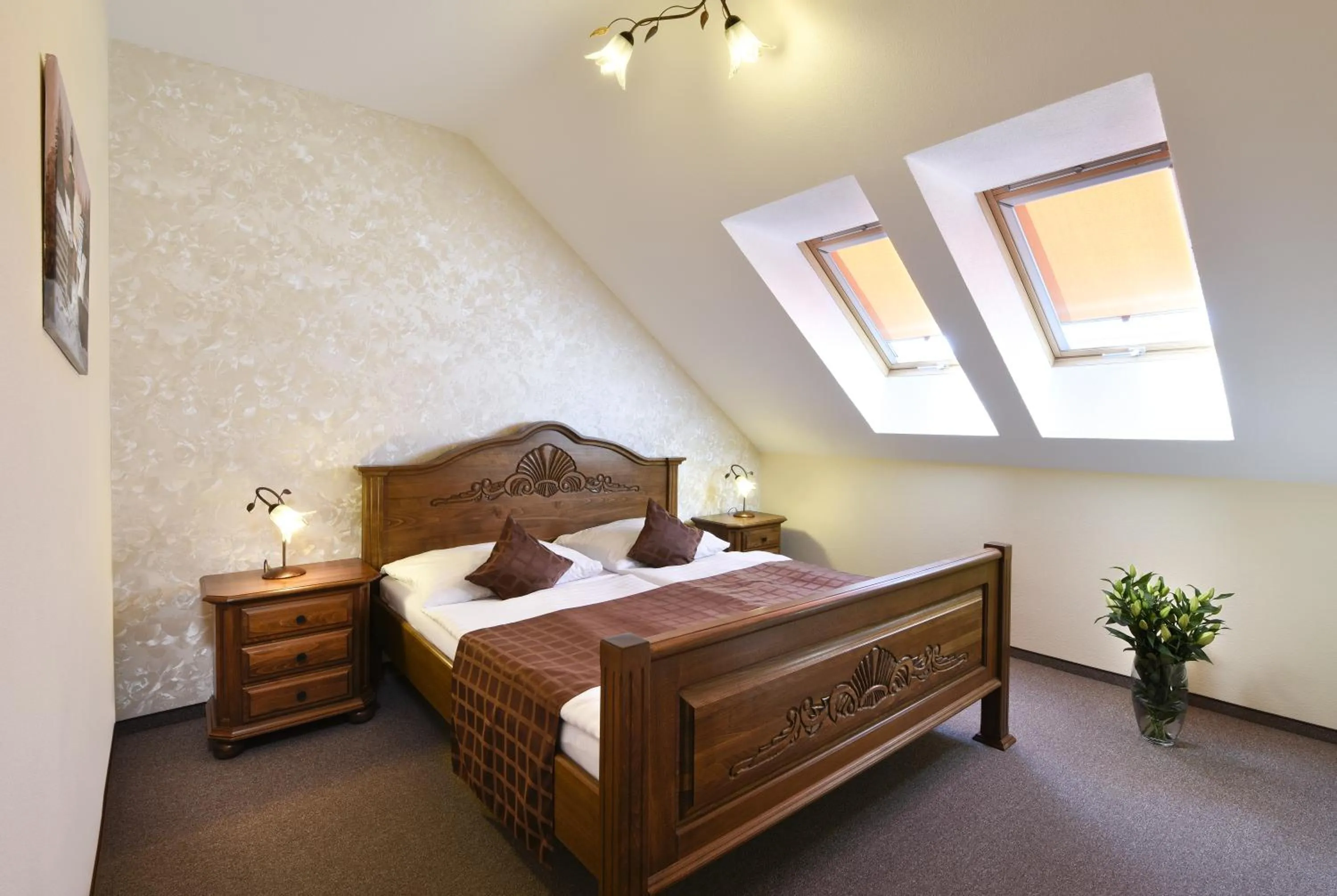 Photo of the whole room, Bed in Rezort Masarykov dvor