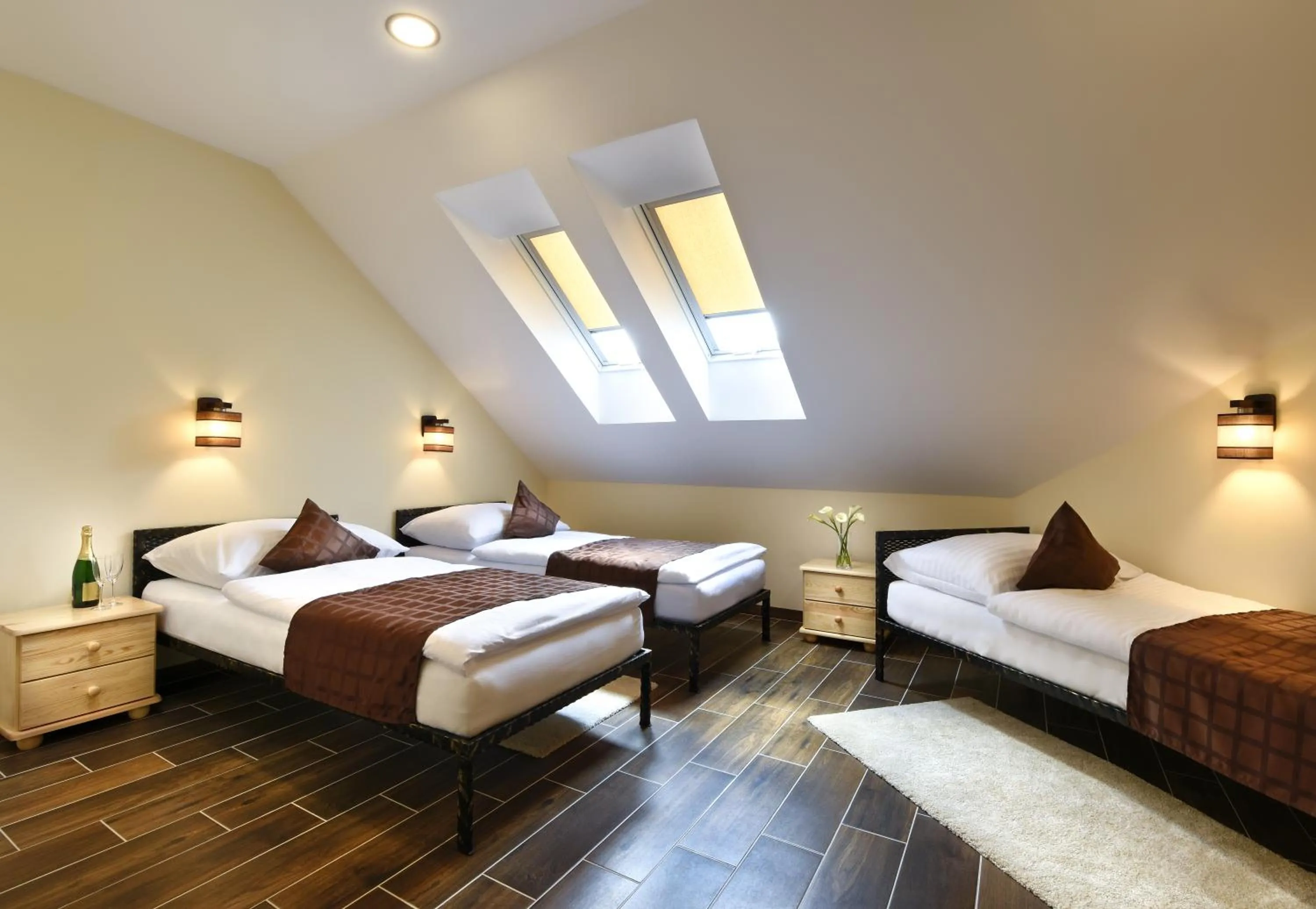 Photo of the whole room, Bed in Rezort Masarykov dvor