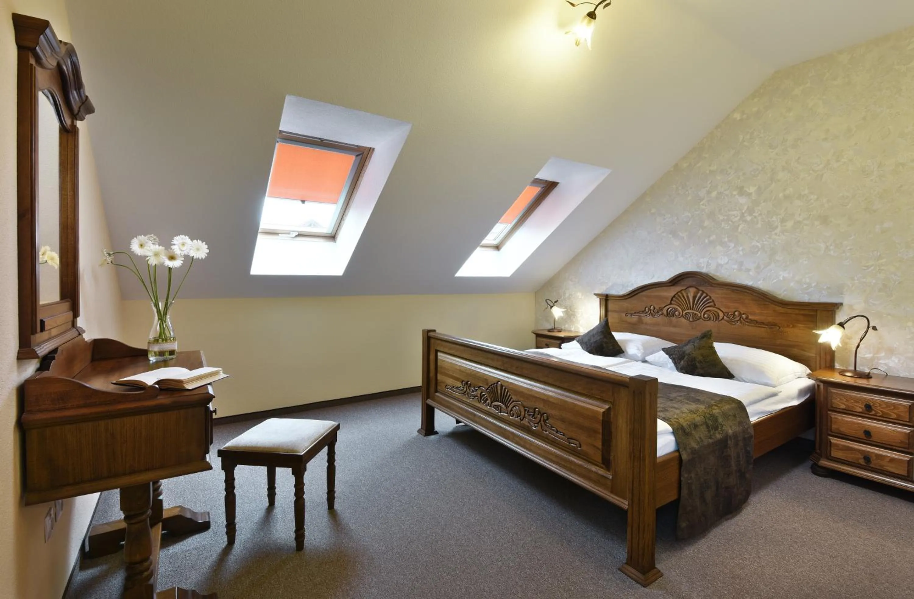 Photo of the whole room, Bed in Rezort Masarykov dvor