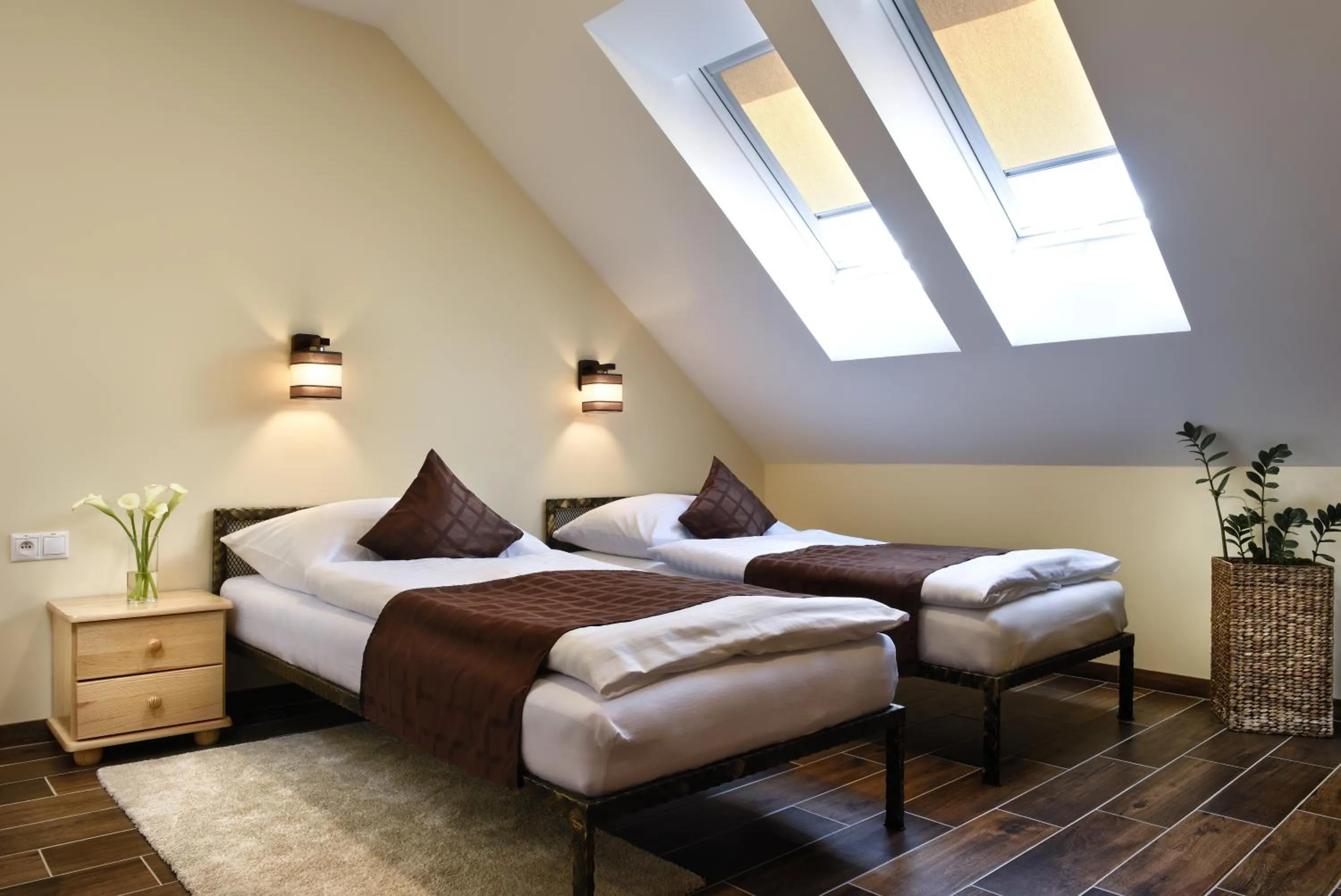 Photo of the whole room, Bed in Rezort Masarykov dvor