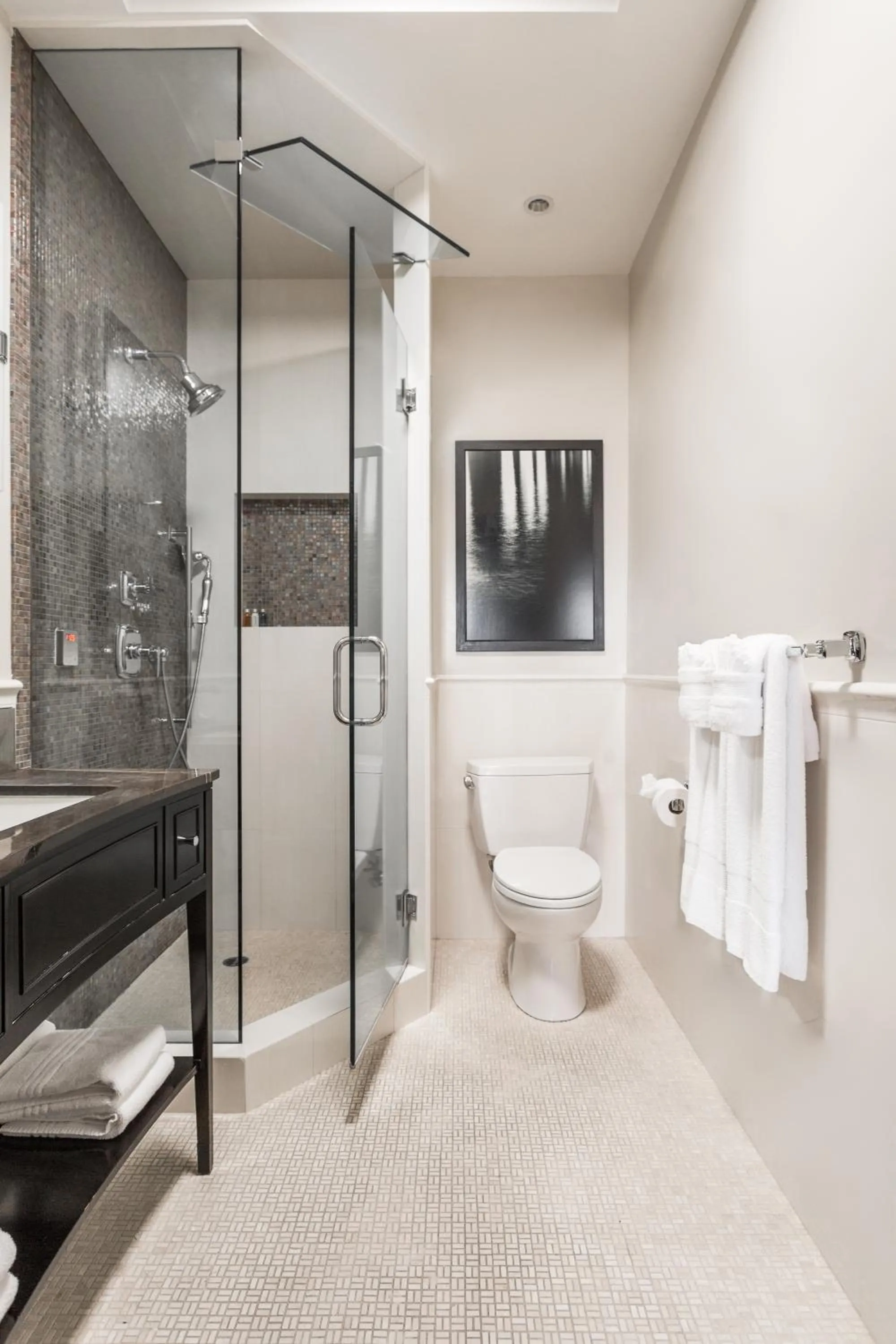 Shower in Montecito Inn