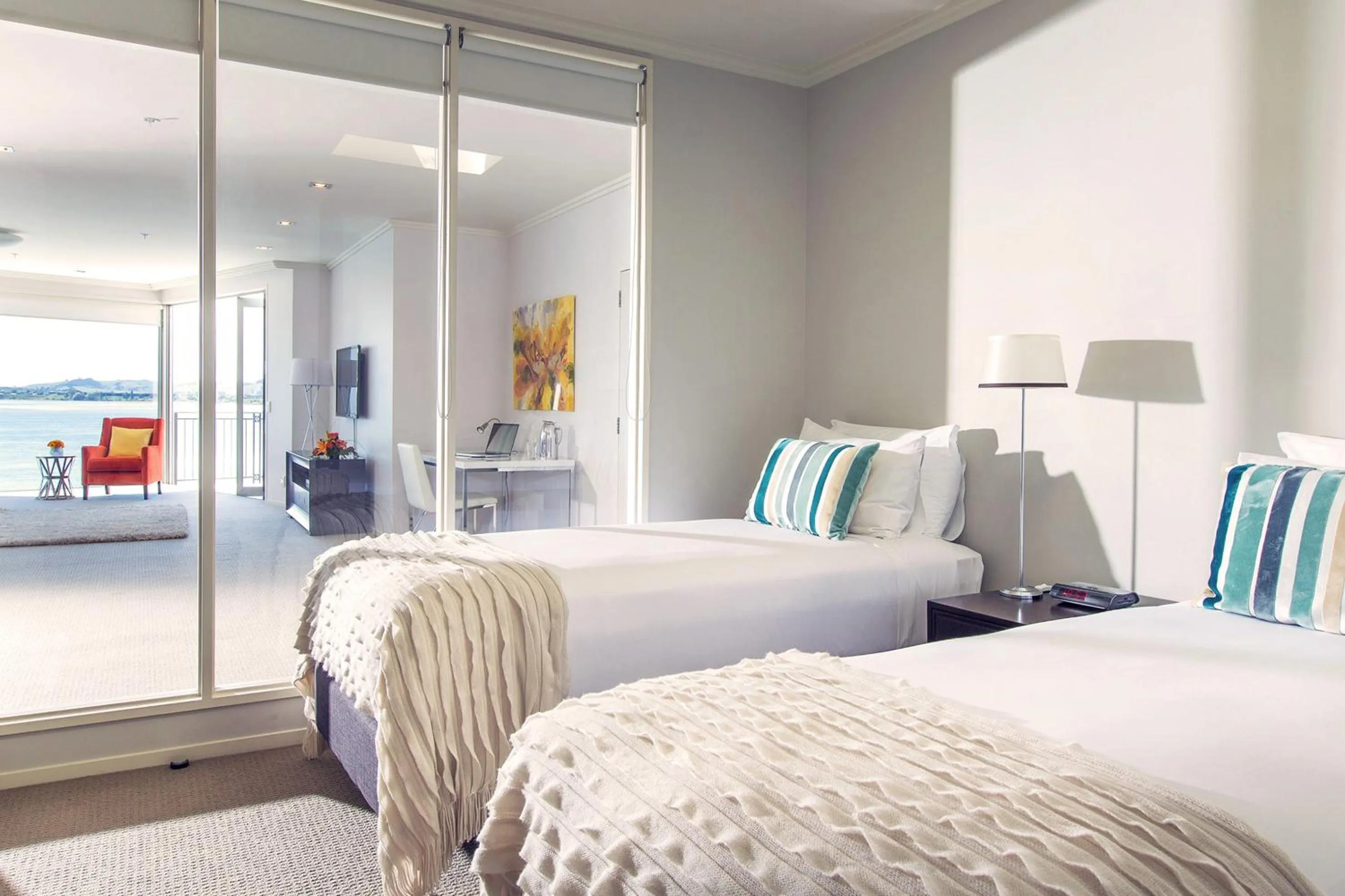 Bed in Trinity Wharf Tauranga